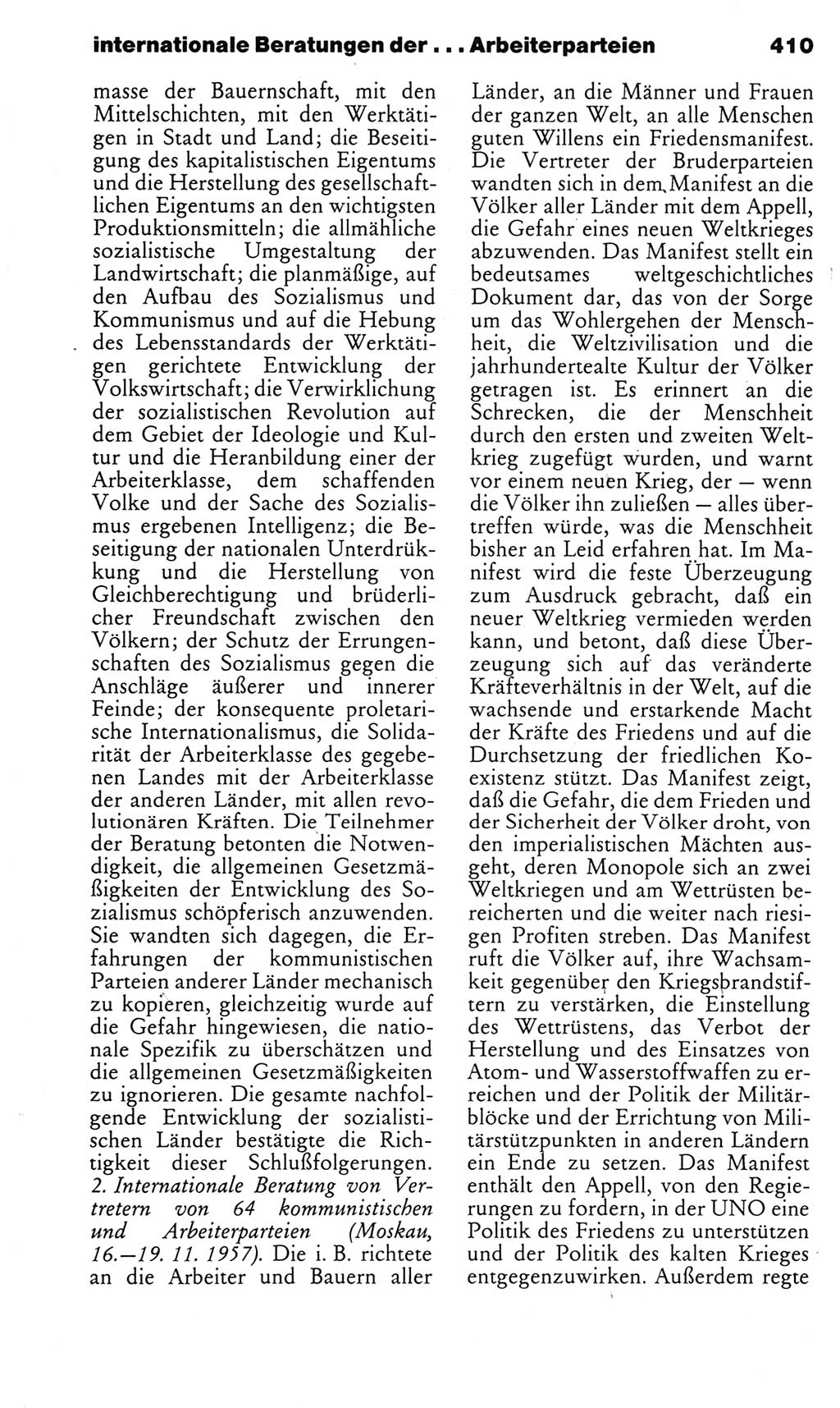 Kleines politisches Wörterbuch [Deutsche Demokratische Republik (DDR)] 1983, Seite 410 (Kl. pol. Wb. DDR 1983, S. 410)
