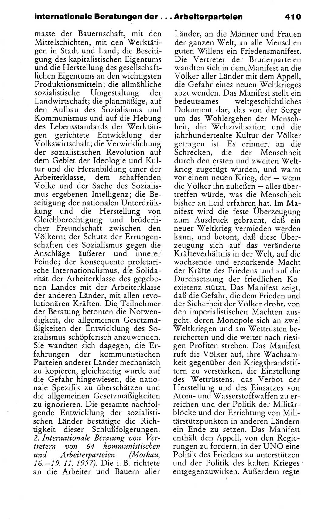 Kleines politisches Wörterbuch [Deutsche Demokratische Republik (DDR)] 1983, Seite 410 (Kl. pol. Wb. DDR 1983, S. 410)
