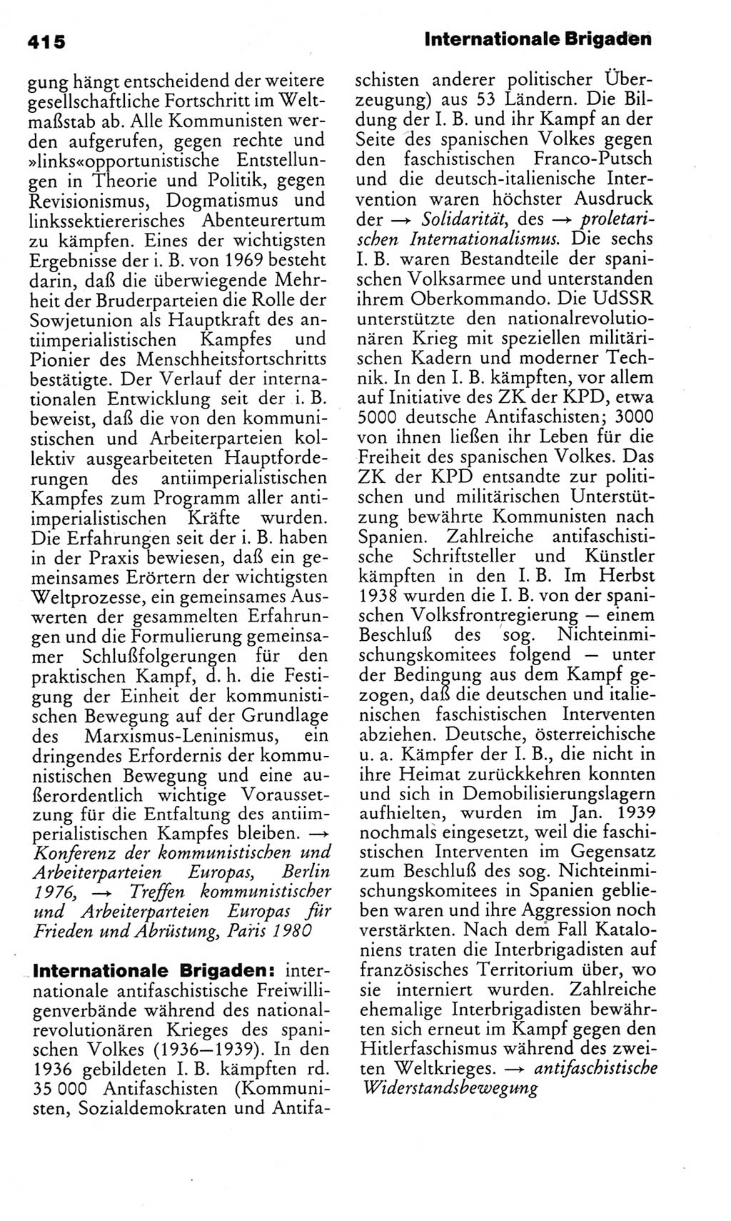 Kleines politisches Wörterbuch [Deutsche Demokratische Republik (DDR)] 1983, Seite 415 (Kl. pol. Wb. DDR 1983, S. 415)