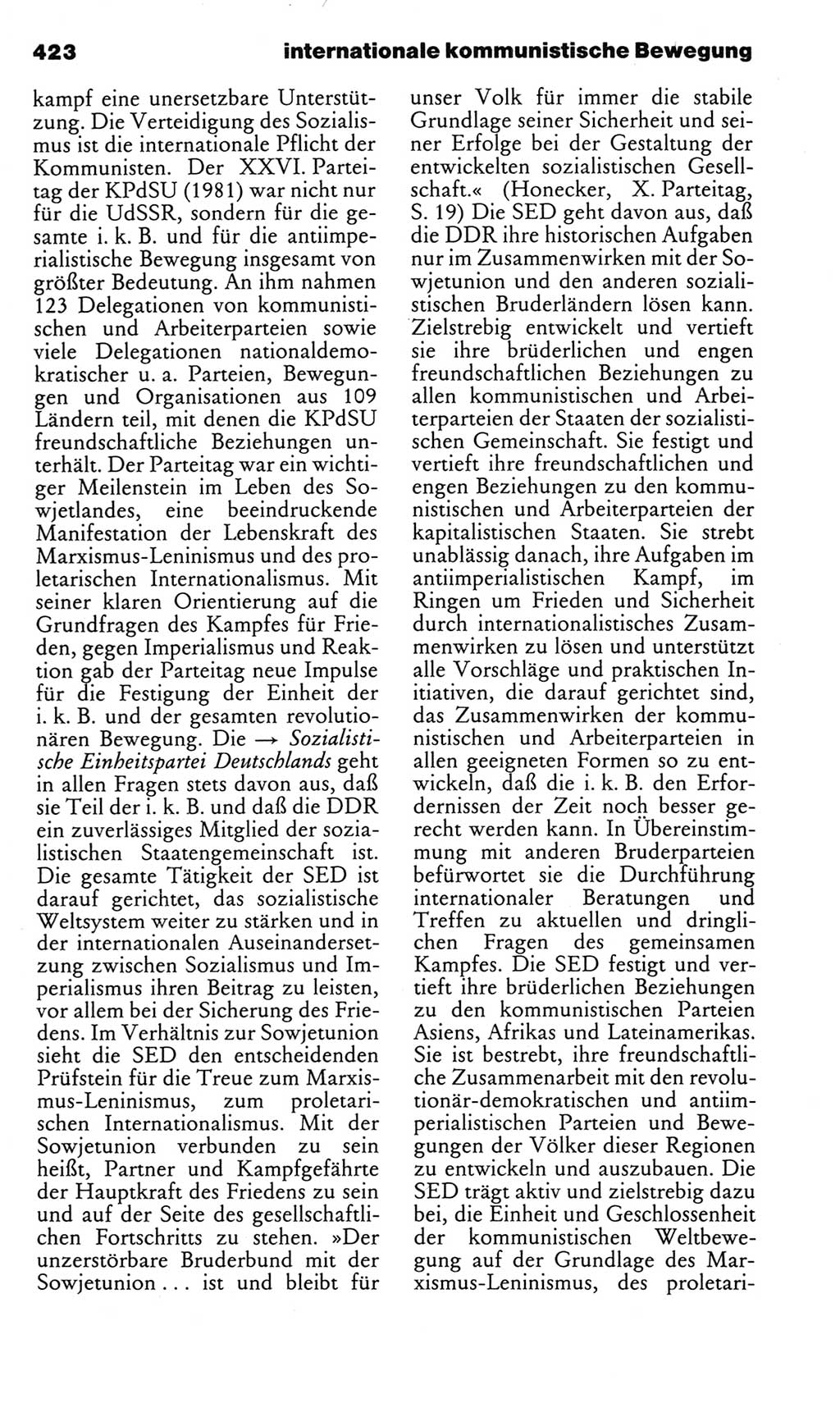 Kleines politisches Wörterbuch [Deutsche Demokratische Republik (DDR)] 1983, Seite 423 (Kl. pol. Wb. DDR 1983, S. 423)
