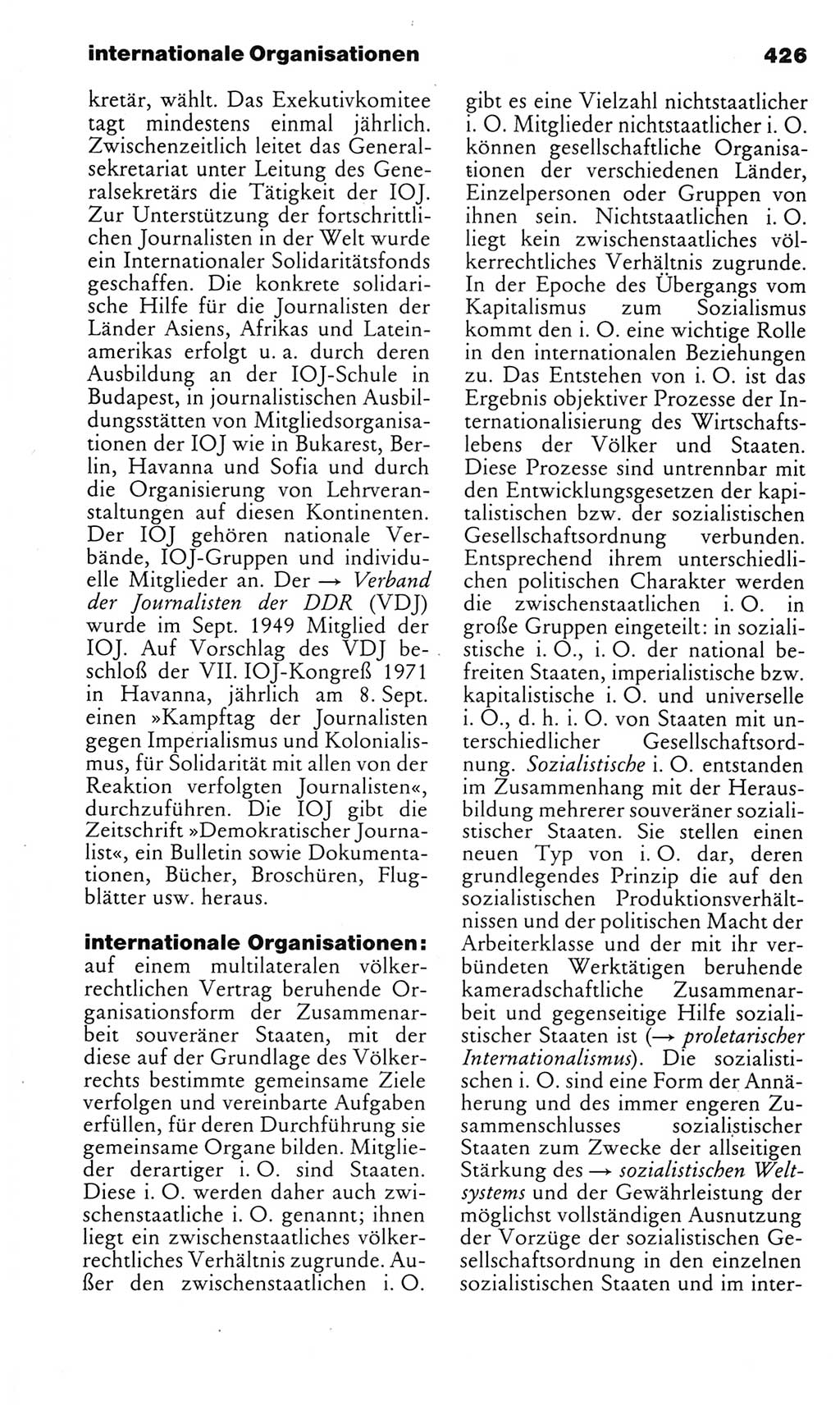 Kleines politisches Wörterbuch [Deutsche Demokratische Republik (DDR)] 1983, Seite 426 (Kl. pol. Wb. DDR 1983, S. 426)