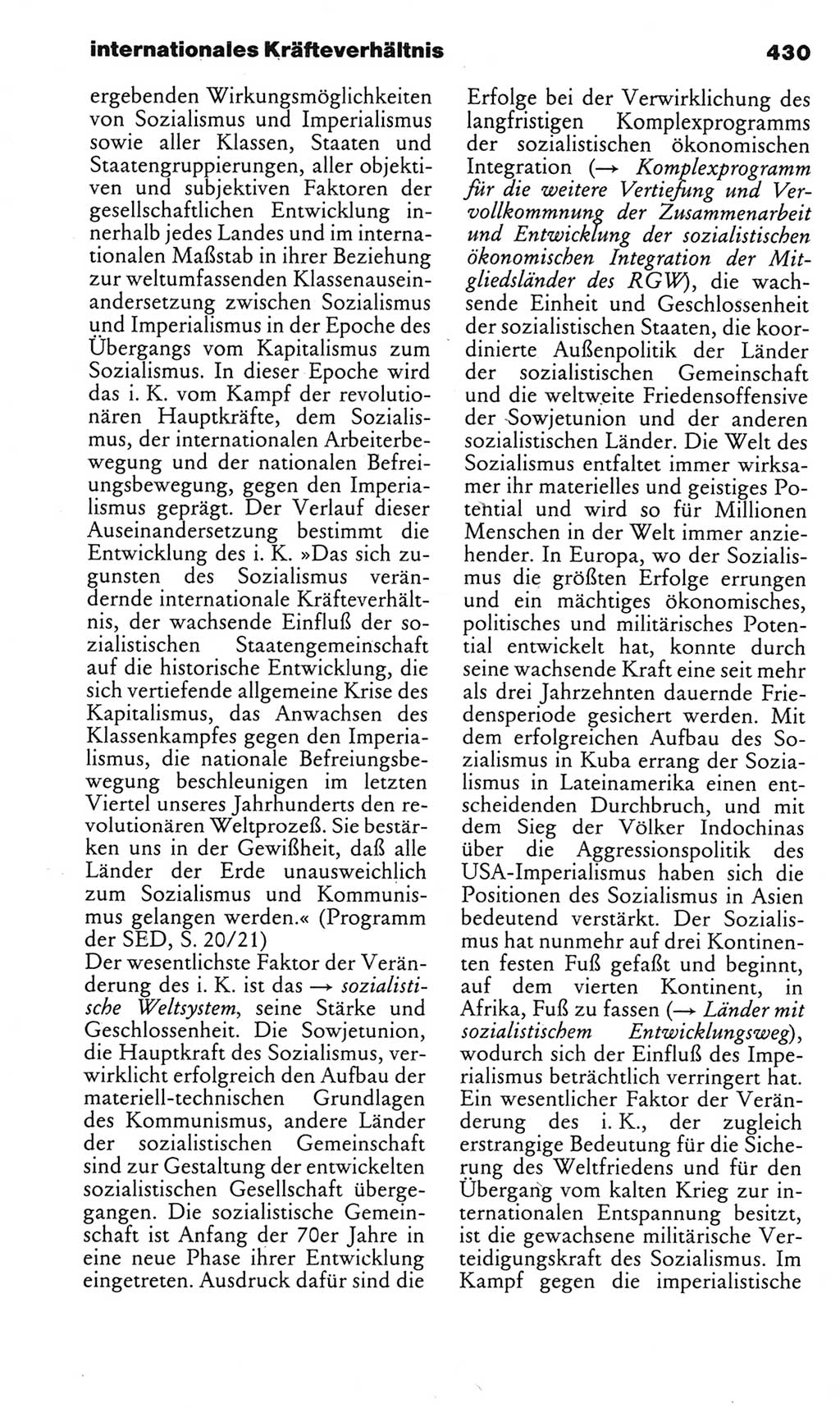 Kleines politisches Wörterbuch [Deutsche Demokratische Republik (DDR)] 1983, Seite 430 (Kl. pol. Wb. DDR 1983, S. 430)