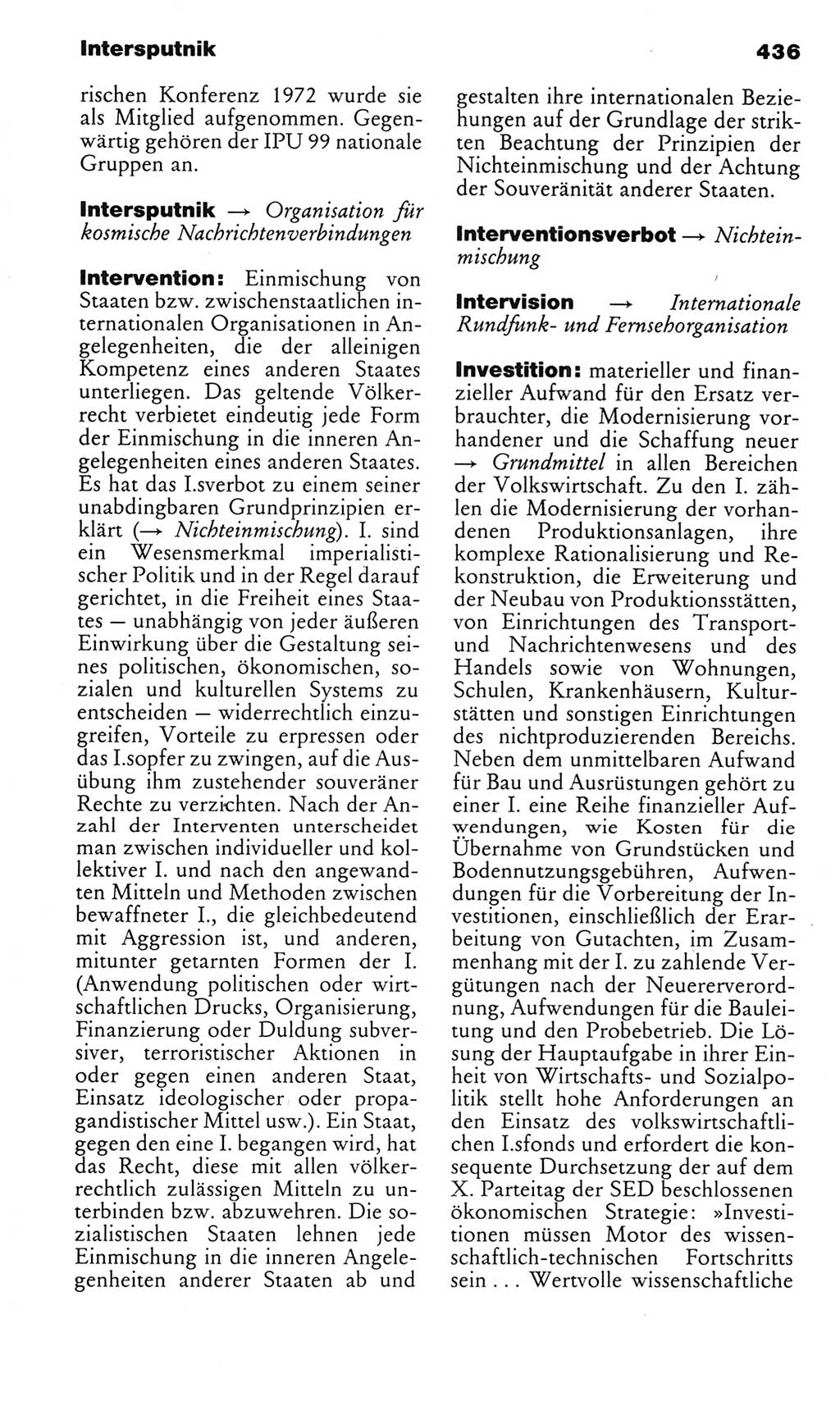 Kleines politisches Wörterbuch [Deutsche Demokratische Republik (DDR)] 1983, Seite 436 (Kl. pol. Wb. DDR 1983, S. 436)