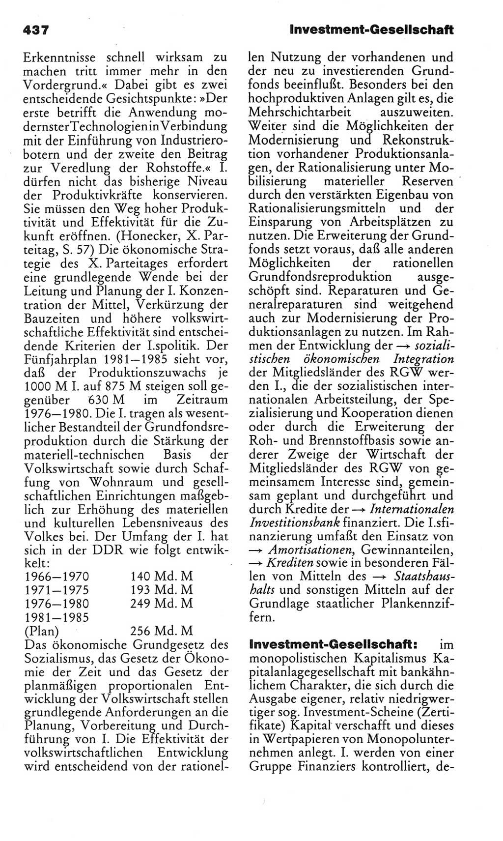 Kleines politisches Wörterbuch [Deutsche Demokratische Republik (DDR)] 1983, Seite 437 (Kl. pol. Wb. DDR 1983, S. 437)