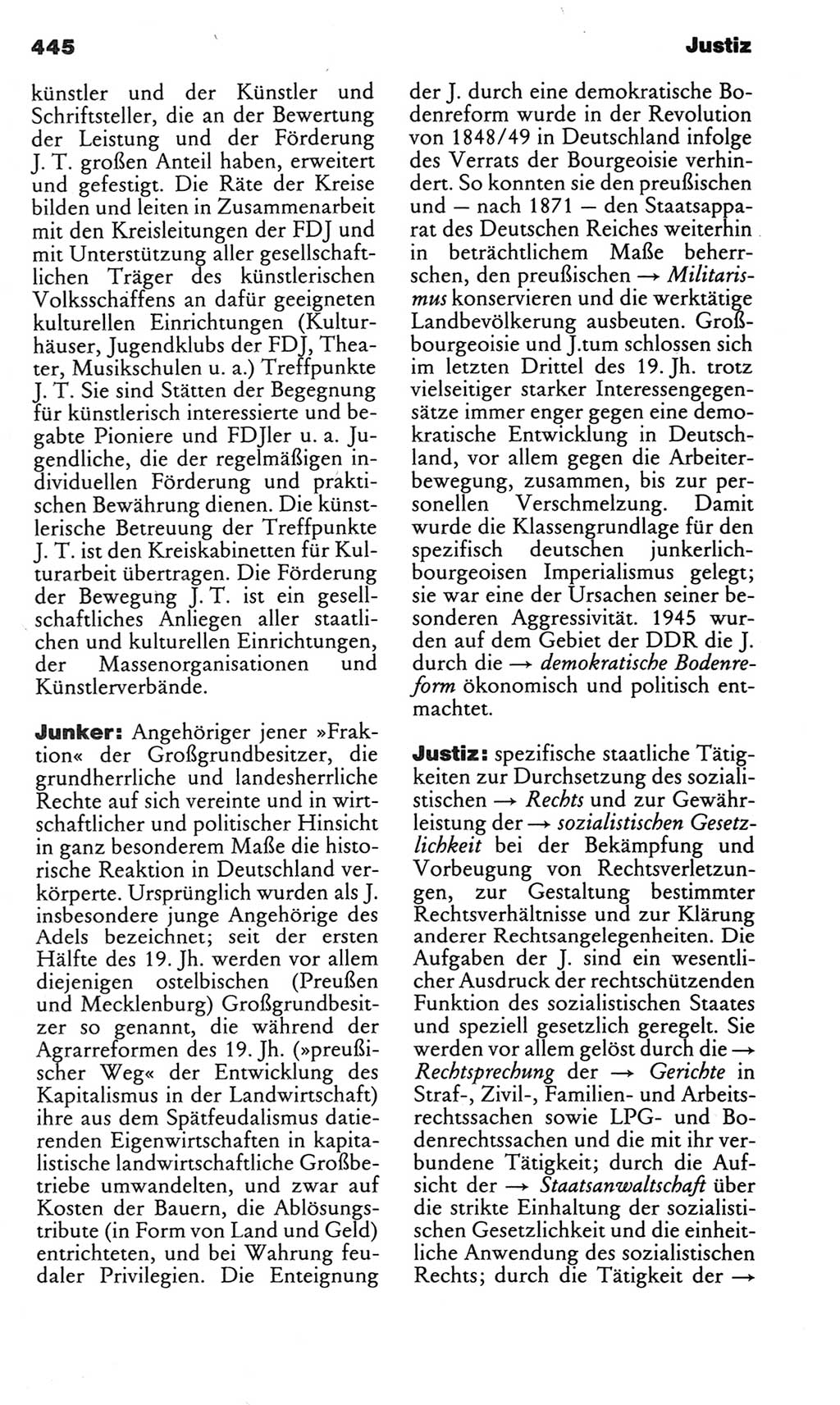 Kleines politisches Wörterbuch [Deutsche Demokratische Republik (DDR)] 1983, Seite 445 (Kl. pol. Wb. DDR 1983, S. 445)