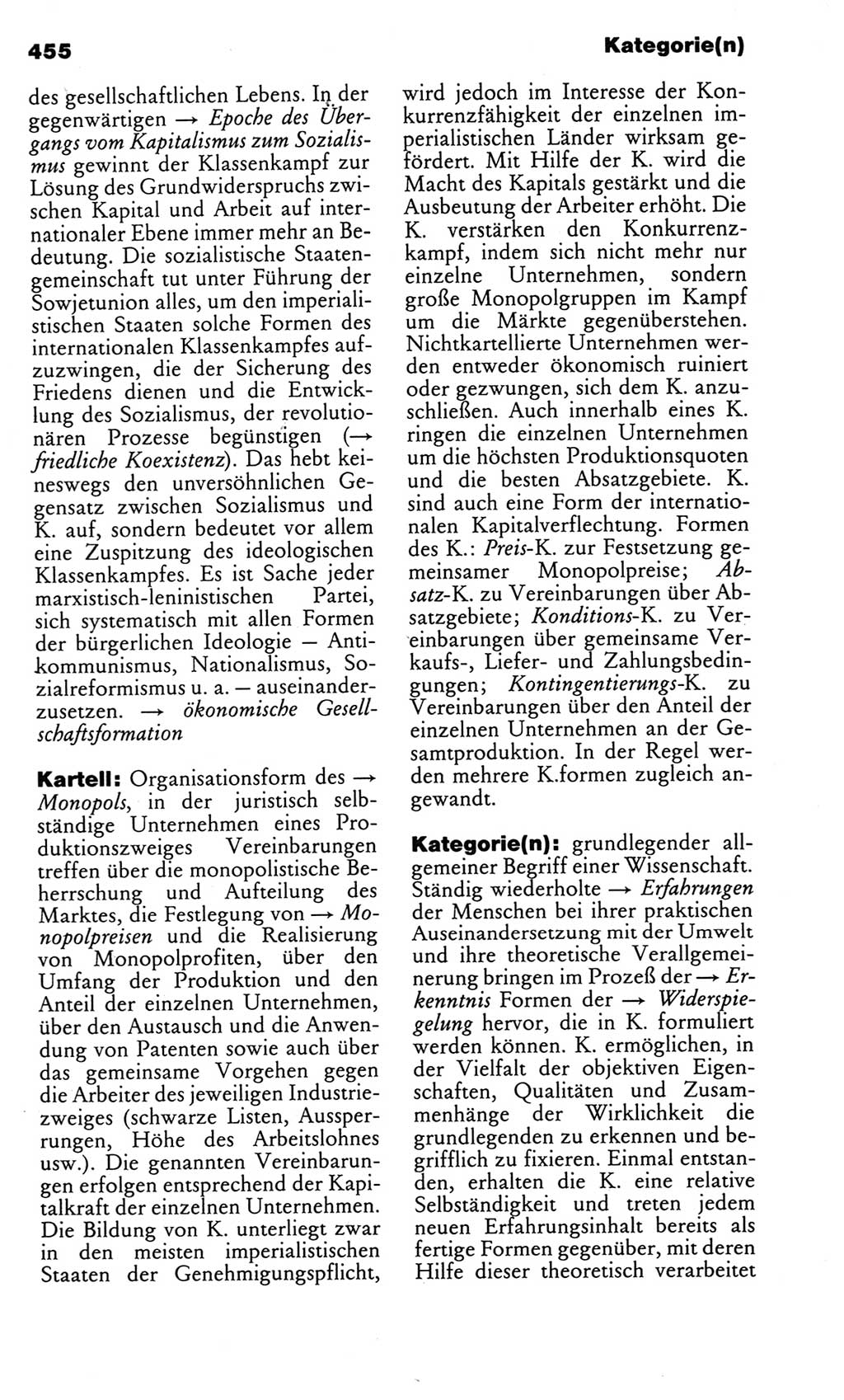 Kleines politisches Wörterbuch [Deutsche Demokratische Republik (DDR)] 1983, Seite 455 (Kl. pol. Wb. DDR 1983, S. 455)