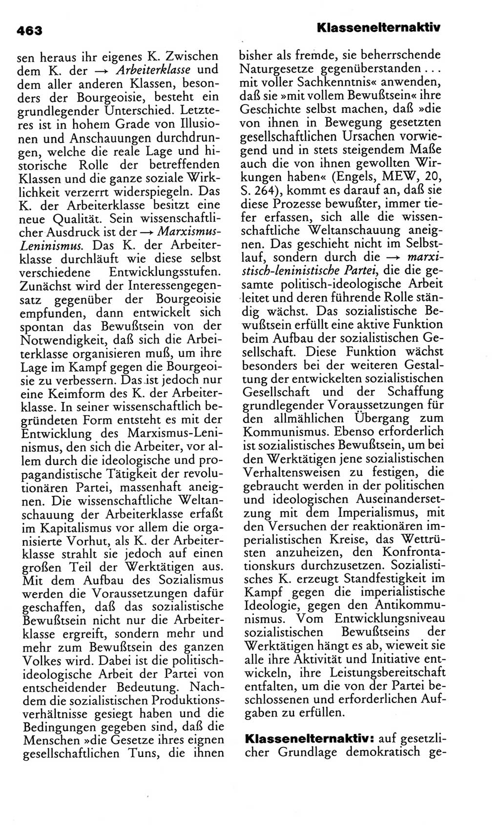 Kleines politisches Wörterbuch [Deutsche Demokratische Republik (DDR)] 1983, Seite 463 (Kl. pol. Wb. DDR 1983, S. 463)