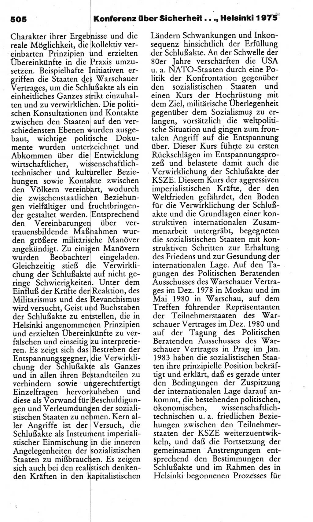 Kleines politisches Wörterbuch [Deutsche Demokratische Republik (DDR)] 1983, Seite 505 (Kl. pol. Wb. DDR 1983, S. 505)