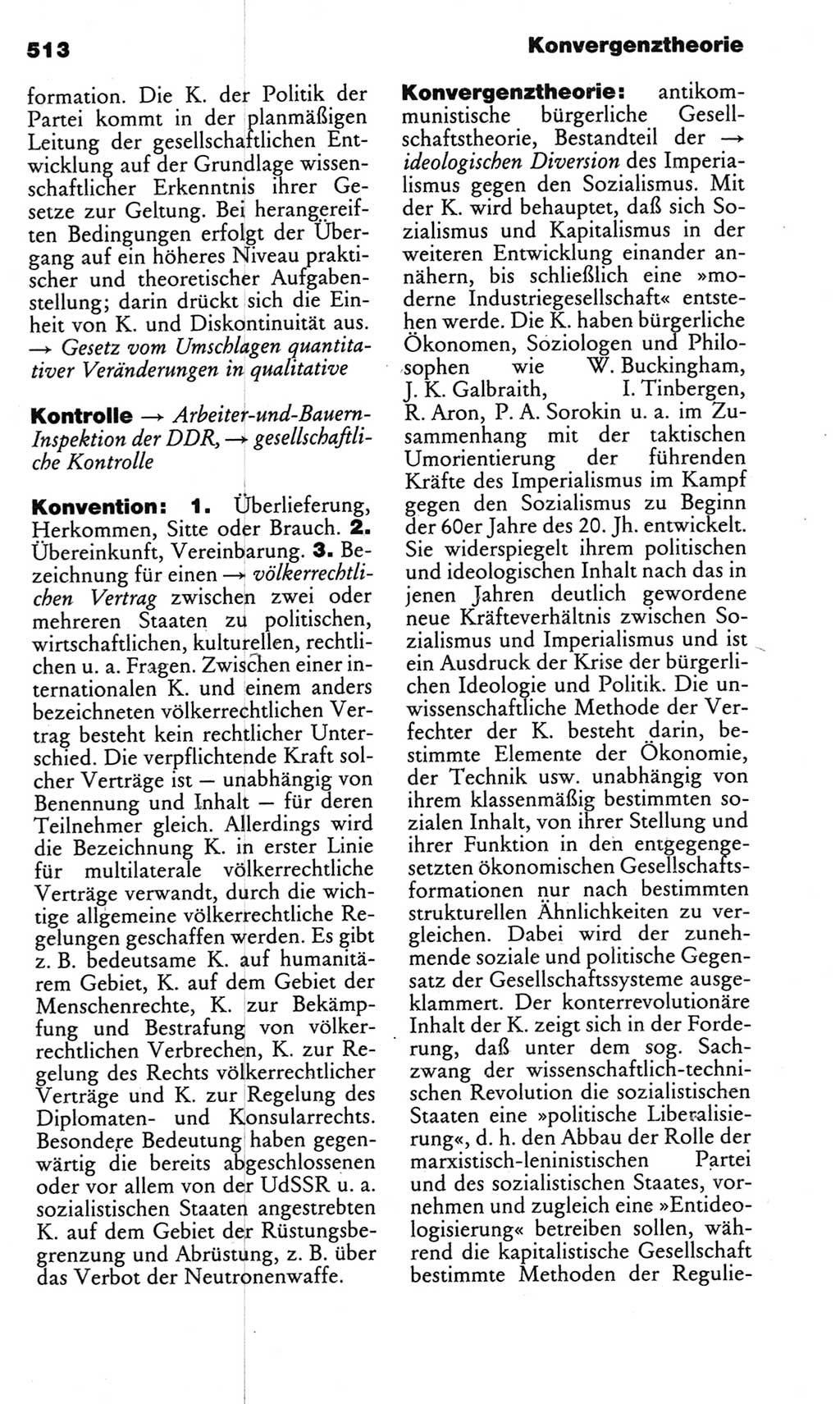 Kleines politisches Wörterbuch [Deutsche Demokratische Republik (DDR)] 1983, Seite 513 (Kl. pol. Wb. DDR 1983, S. 513)