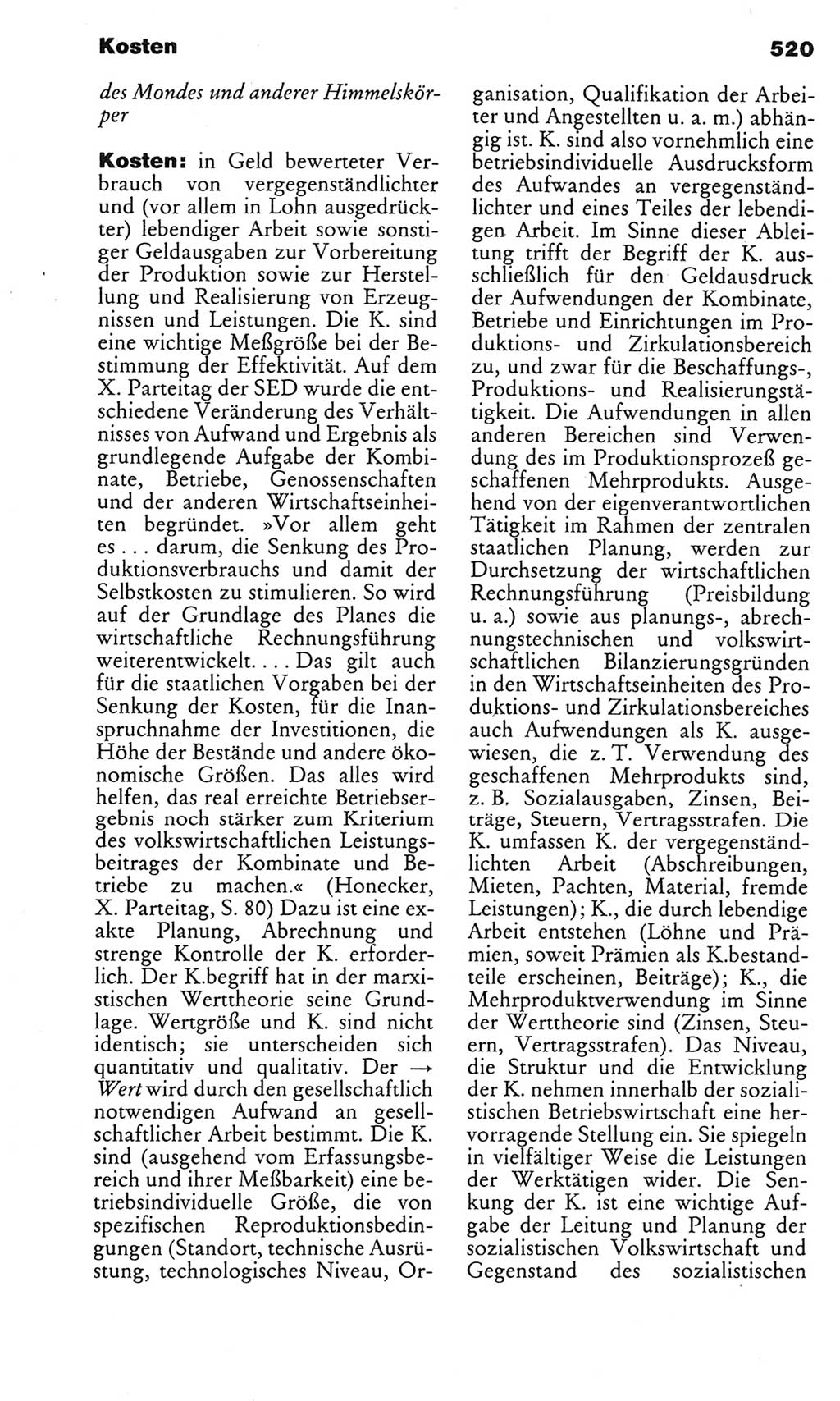 Kleines politisches Wörterbuch [Deutsche Demokratische Republik (DDR)] 1983, Seite 520 (Kl. pol. Wb. DDR 1983, S. 520)