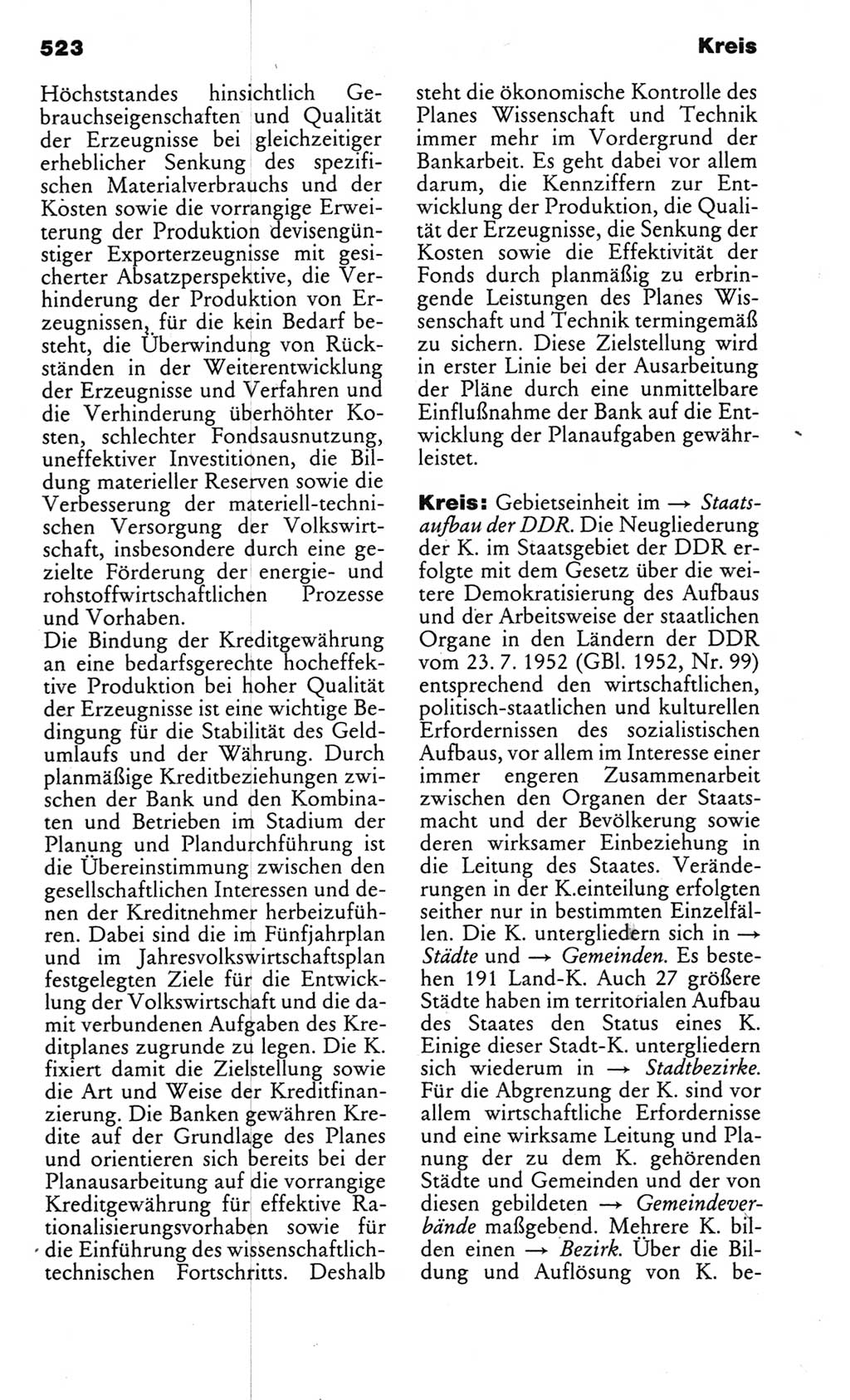 Kleines politisches Wörterbuch [Deutsche Demokratische Republik (DDR)] 1983, Seite 523 (Kl. pol. Wb. DDR 1983, S. 523)