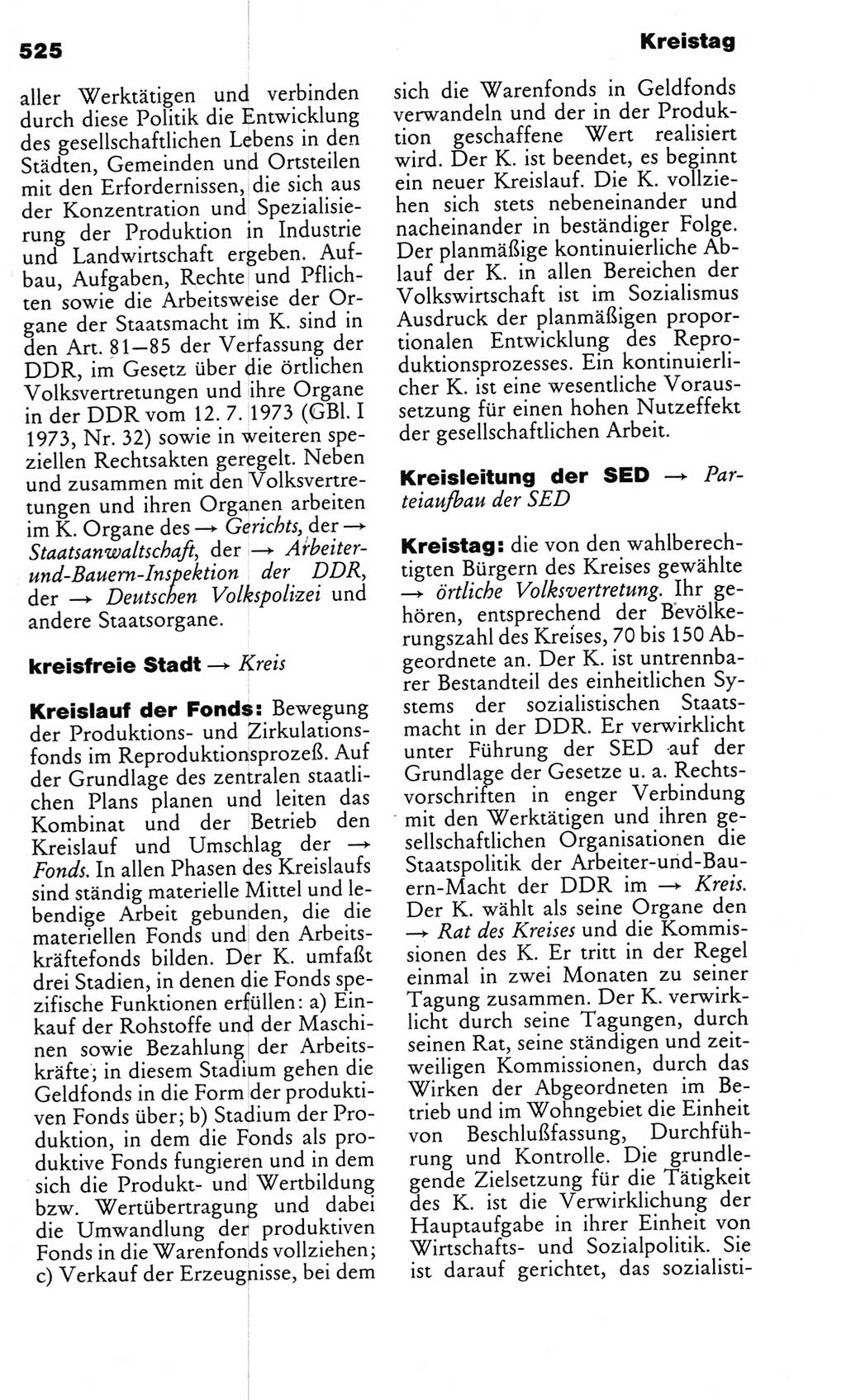 Kleines politisches Wörterbuch [Deutsche Demokratische Republik (DDR)] 1983, Seite 525 (Kl. pol. Wb. DDR 1983, S. 525)