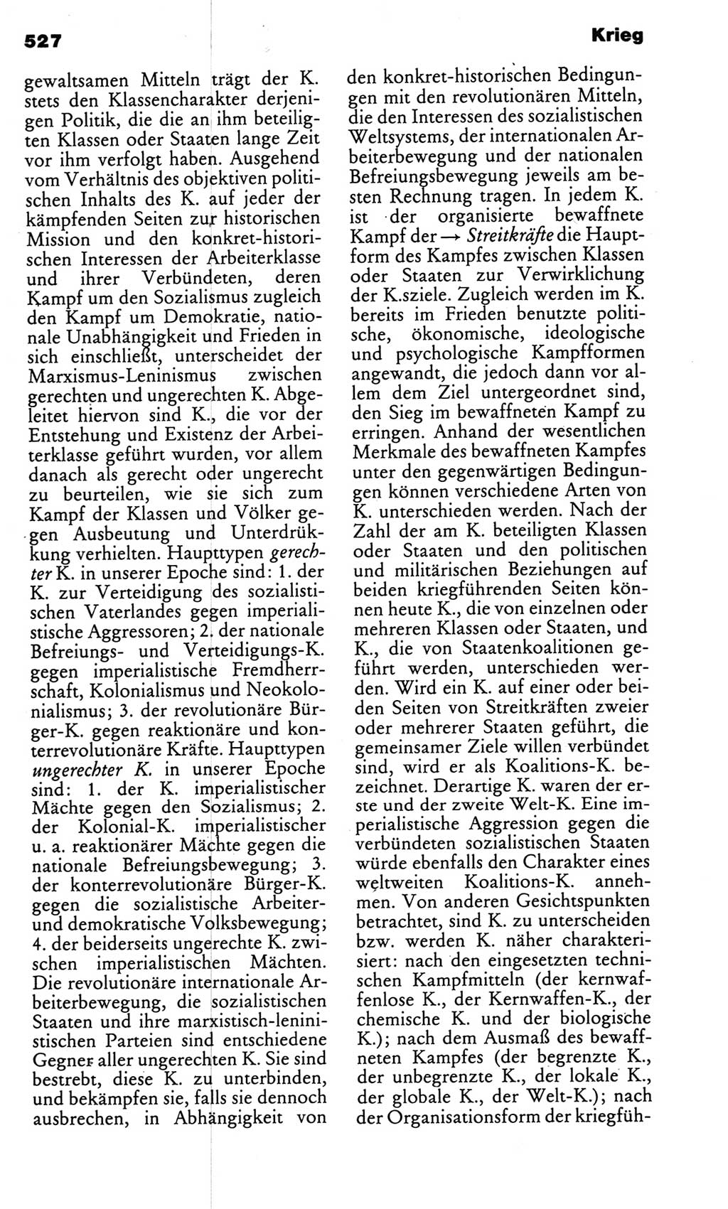 Kleines politisches Wörterbuch [Deutsche Demokratische Republik (DDR)] 1983, Seite 527 (Kl. pol. Wb. DDR 1983, S. 527)