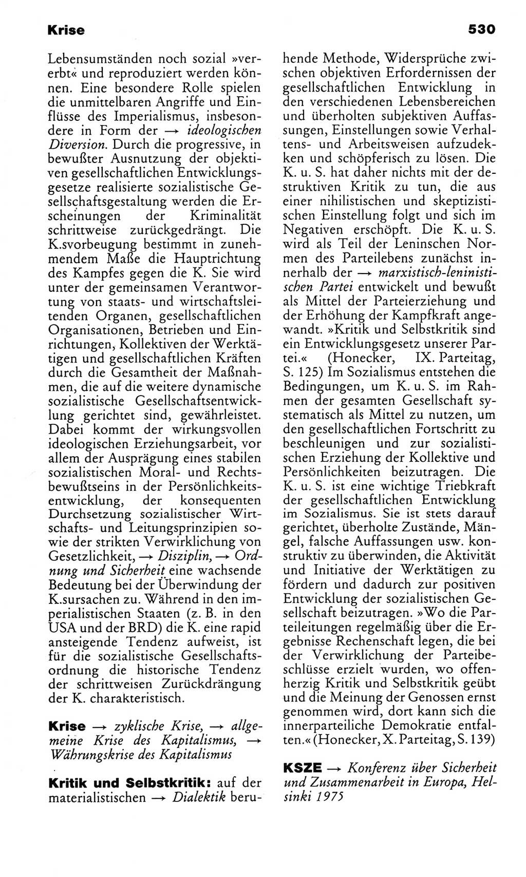 Kleines politisches Wörterbuch [Deutsche Demokratische Republik (DDR)] 1983, Seite 530 (Kl. pol. Wb. DDR 1983, S. 530)