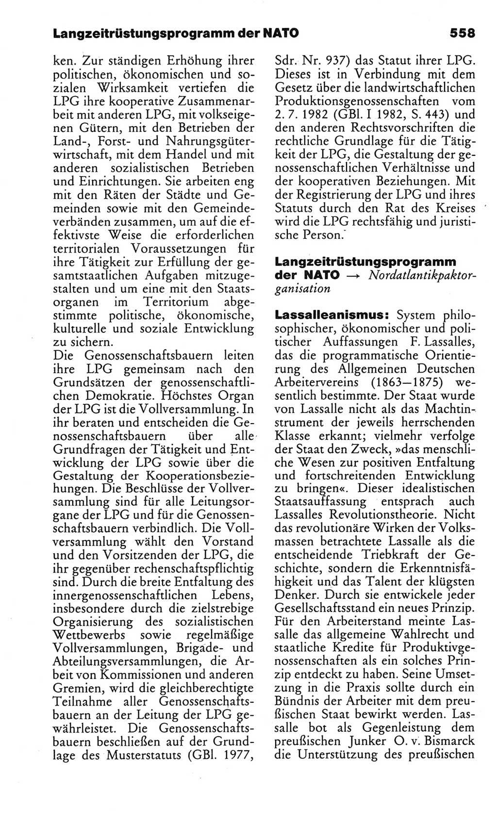 Kleines politisches Wörterbuch [Deutsche Demokratische Republik (DDR)] 1983, Seite 558 (Kl. pol. Wb. DDR 1983, S. 558)