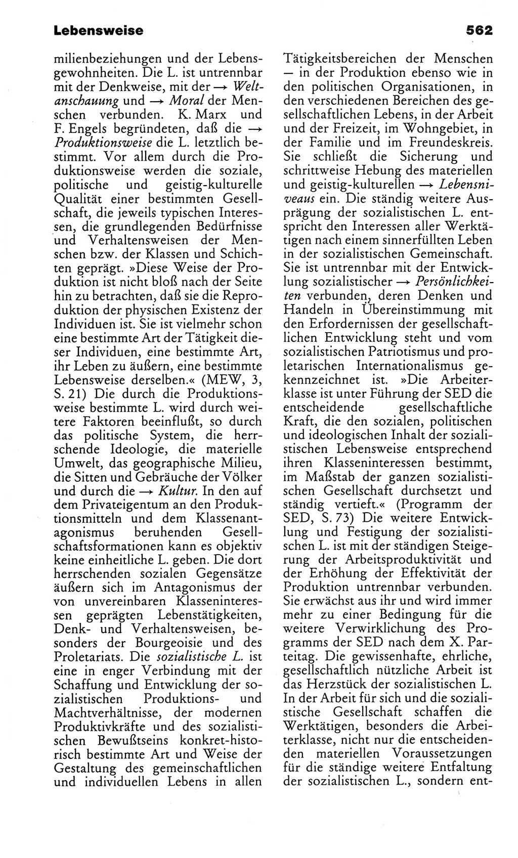 Kleines politisches Wörterbuch [Deutsche Demokratische Republik (DDR)] 1983, Seite 562 (Kl. pol. Wb. DDR 1983, S. 562)
