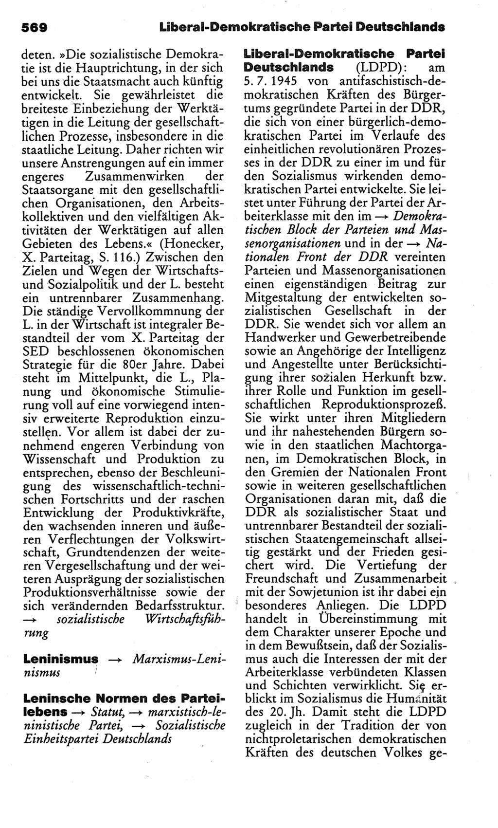 Kleines politisches Wörterbuch [Deutsche Demokratische Republik (DDR)] 1983, Seite 569 (Kl. pol. Wb. DDR 1983, S. 569)