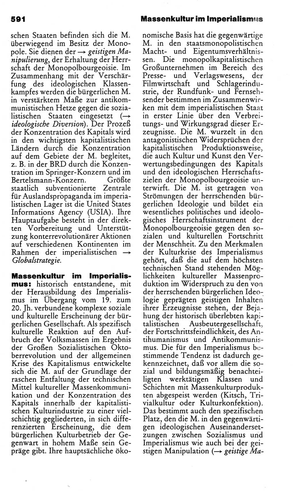 Kleines politisches Wörterbuch [Deutsche Demokratische Republik (DDR)] 1983, Seite 591 (Kl. pol. Wb. DDR 1983, S. 591)