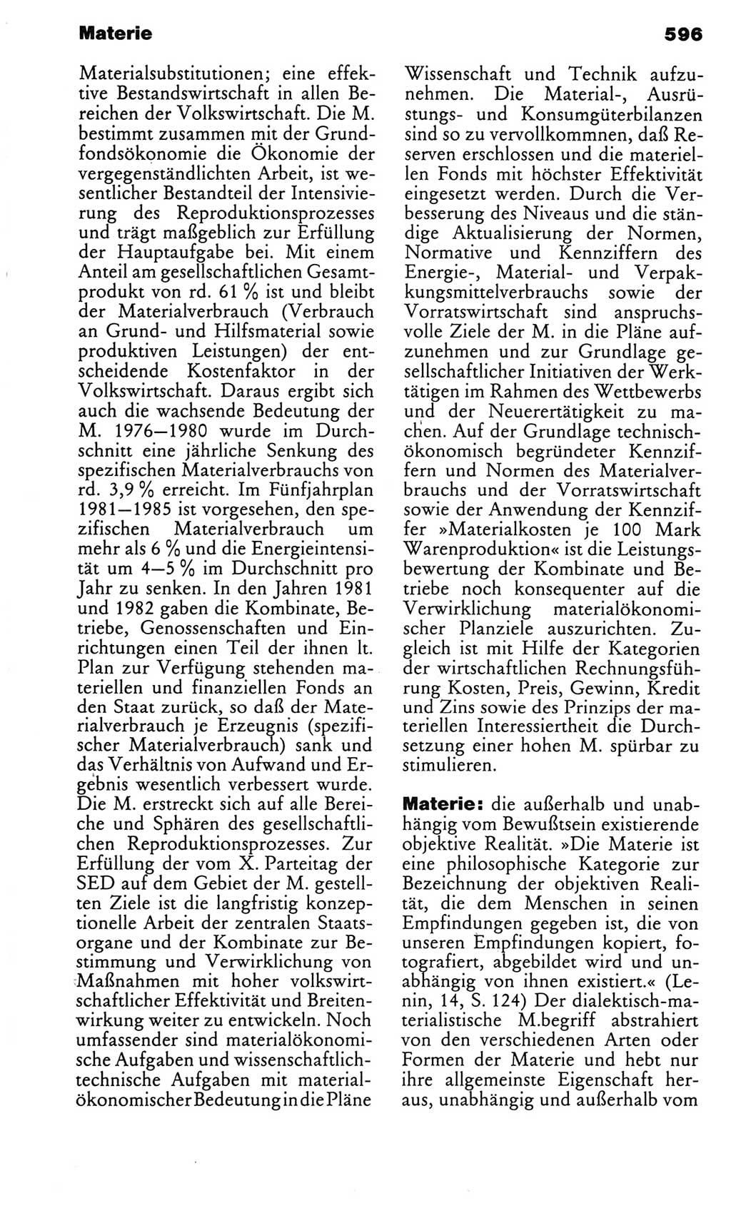 Kleines politisches Wörterbuch [Deutsche Demokratische Republik (DDR)] 1983, Seite 596 (Kl. pol. Wb. DDR 1983, S. 596)