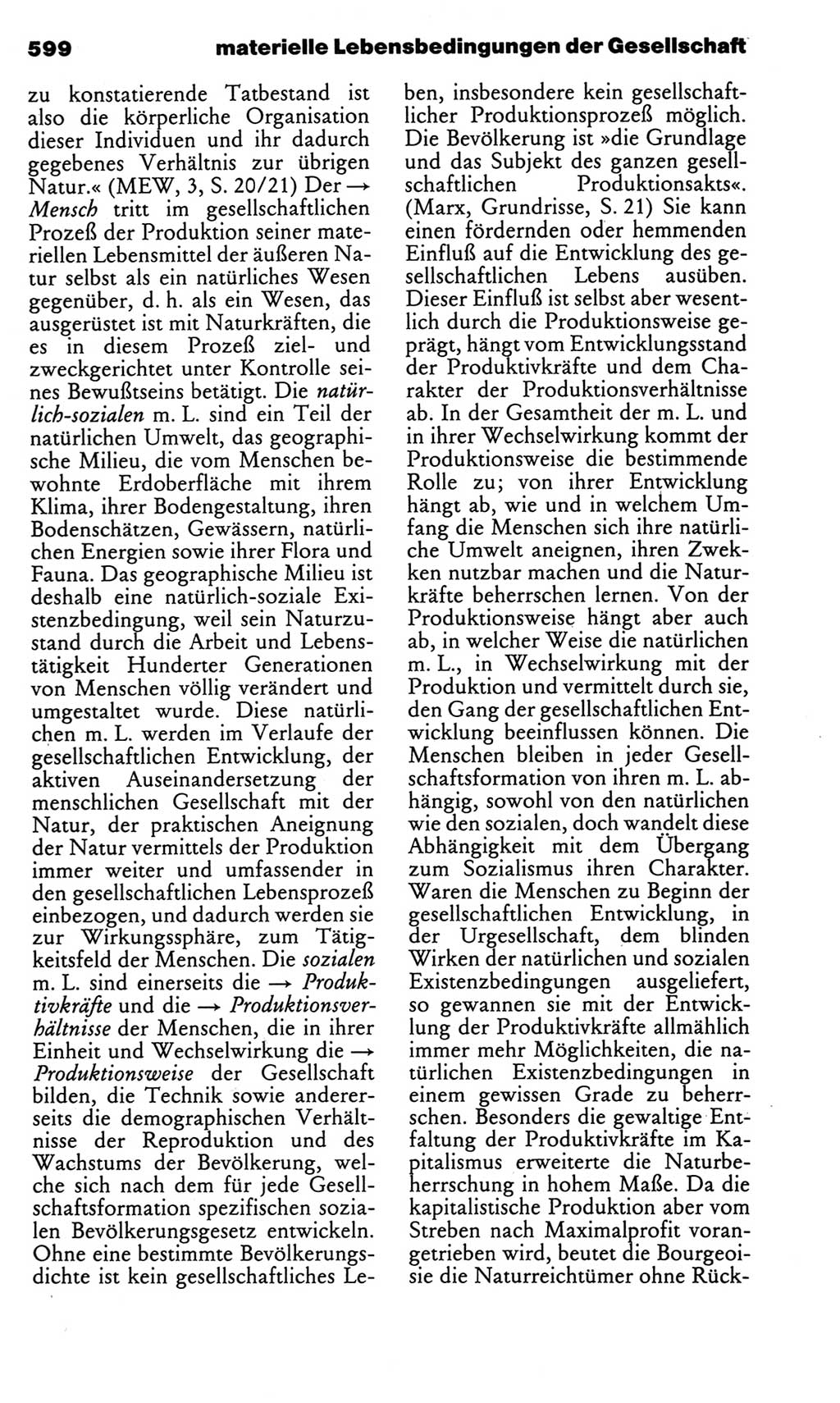 Kleines politisches Wörterbuch [Deutsche Demokratische Republik (DDR)] 1983, Seite 599 (Kl. pol. Wb. DDR 1983, S. 599)