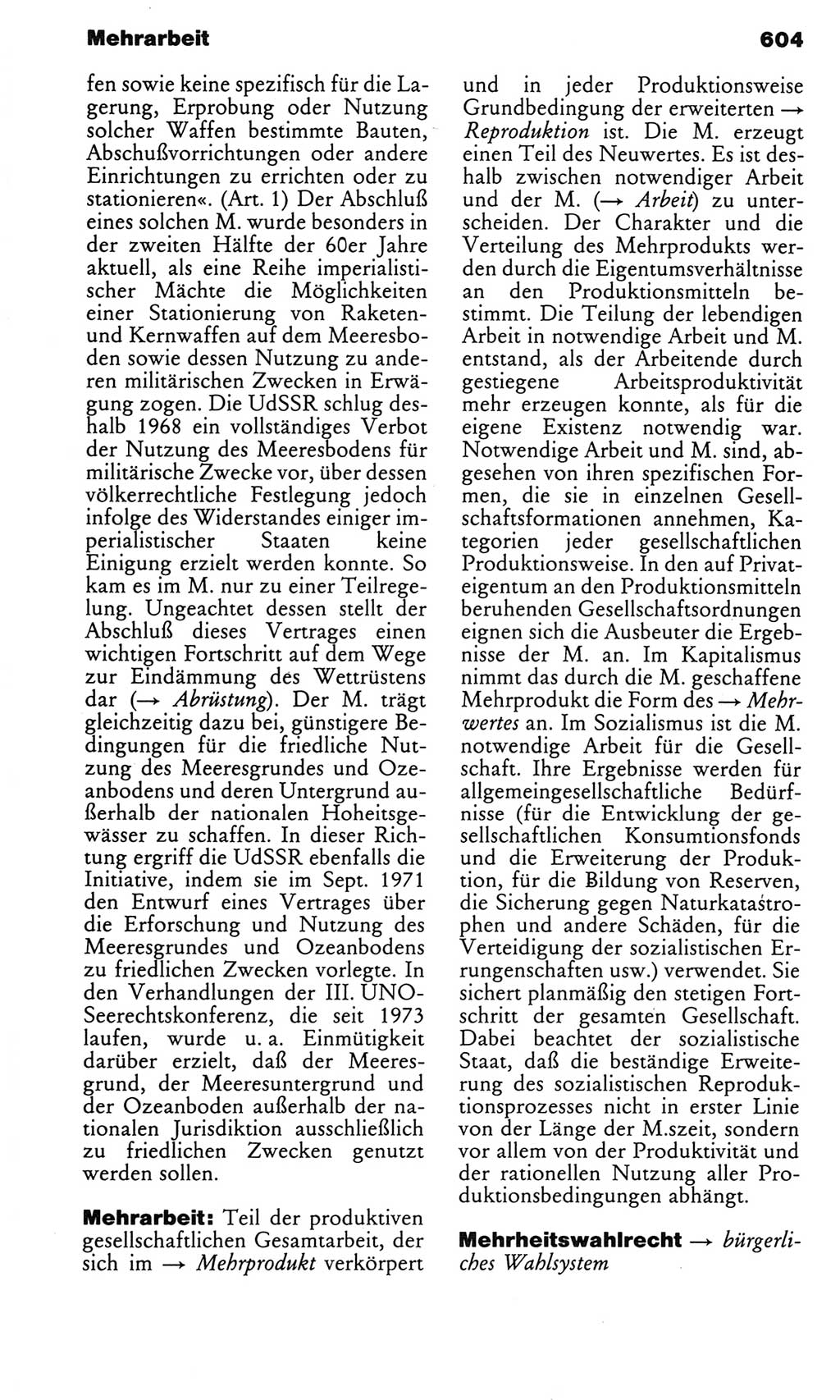 Kleines politisches Wörterbuch [Deutsche Demokratische Republik (DDR)] 1983, Seite 604 (Kl. pol. Wb. DDR 1983, S. 604)