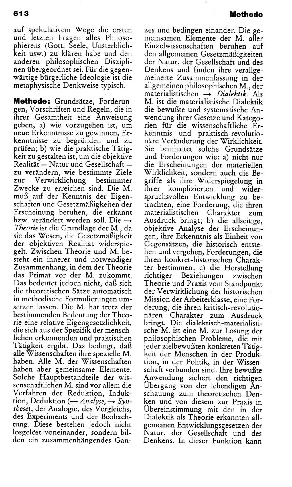 Kleines politisches Wörterbuch [Deutsche Demokratische Republik (DDR)] 1983, Seite 613 (Kl. pol. Wb. DDR 1983, S. 613)