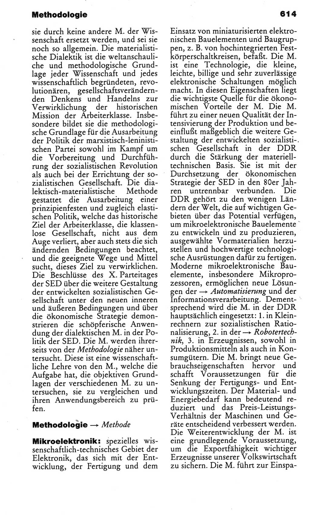 Kleines politisches Wörterbuch [Deutsche Demokratische Republik (DDR)] 1983, Seite 614 (Kl. pol. Wb. DDR 1983, S. 614)