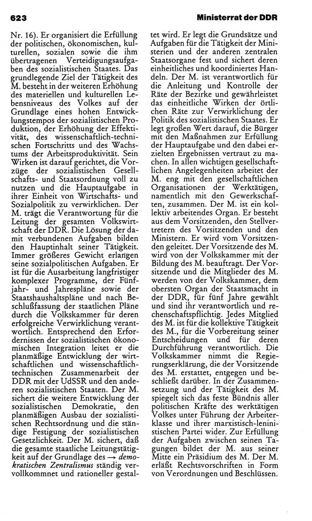 Kleines politisches Wörterbuch [Deutsche Demokratische Republik (DDR)] 1983, Seite 623 (Kl. pol. Wb. DDR 1983, S. 623)