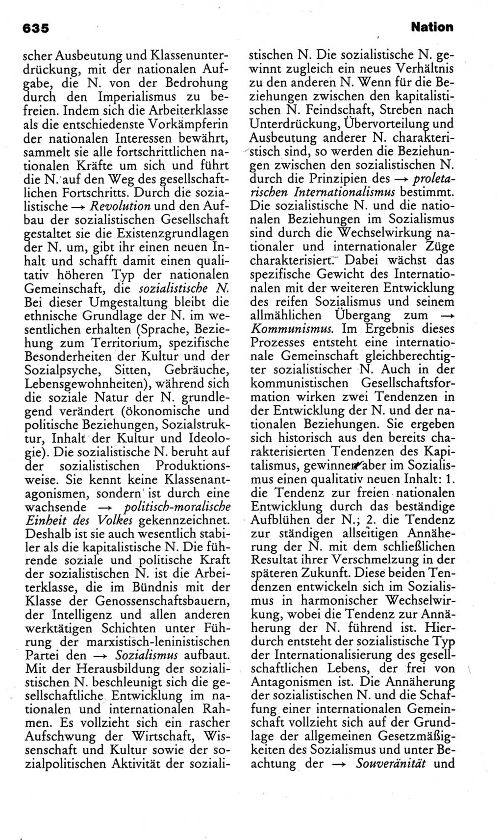 Kleines politisches Wörterbuch [Deutsche Demokratische Republik (DDR)] 1983, Seite 635 (Kl. pol. Wb. DDR 1983, S. 635)