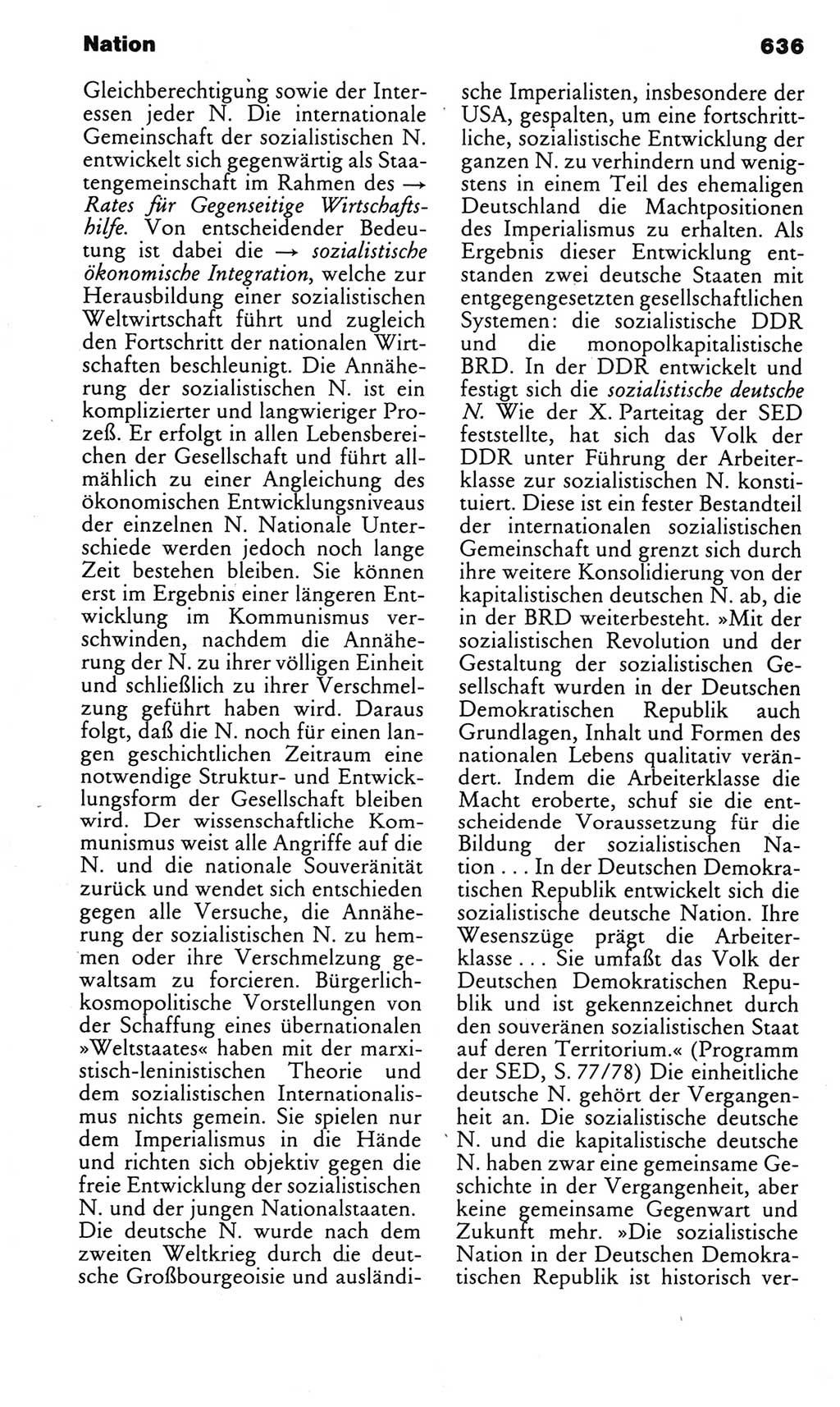 Kleines politisches Wörterbuch [Deutsche Demokratische Republik (DDR)] 1983, Seite 636 (Kl. pol. Wb. DDR 1983, S. 636)
