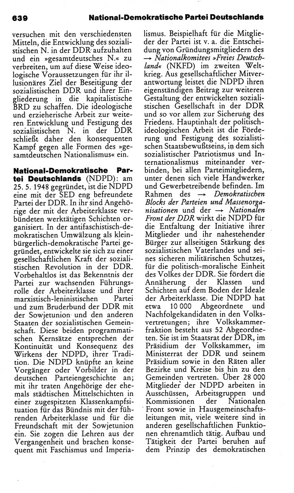 Kleines politisches Wörterbuch [Deutsche Demokratische Republik (DDR)] 1983, Seite 639 (Kl. pol. Wb. DDR 1983, S. 639)