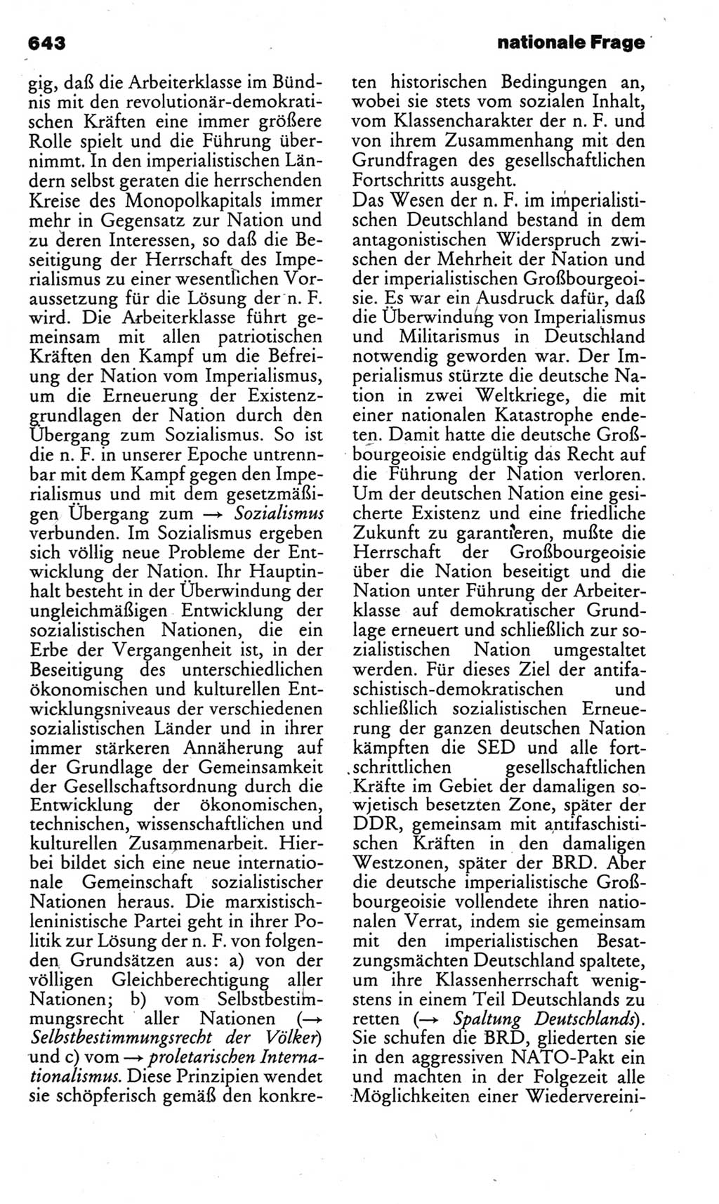 Kleines politisches Wörterbuch [Deutsche Demokratische Republik (DDR)] 1983, Seite 643 (Kl. pol. Wb. DDR 1983, S. 643)