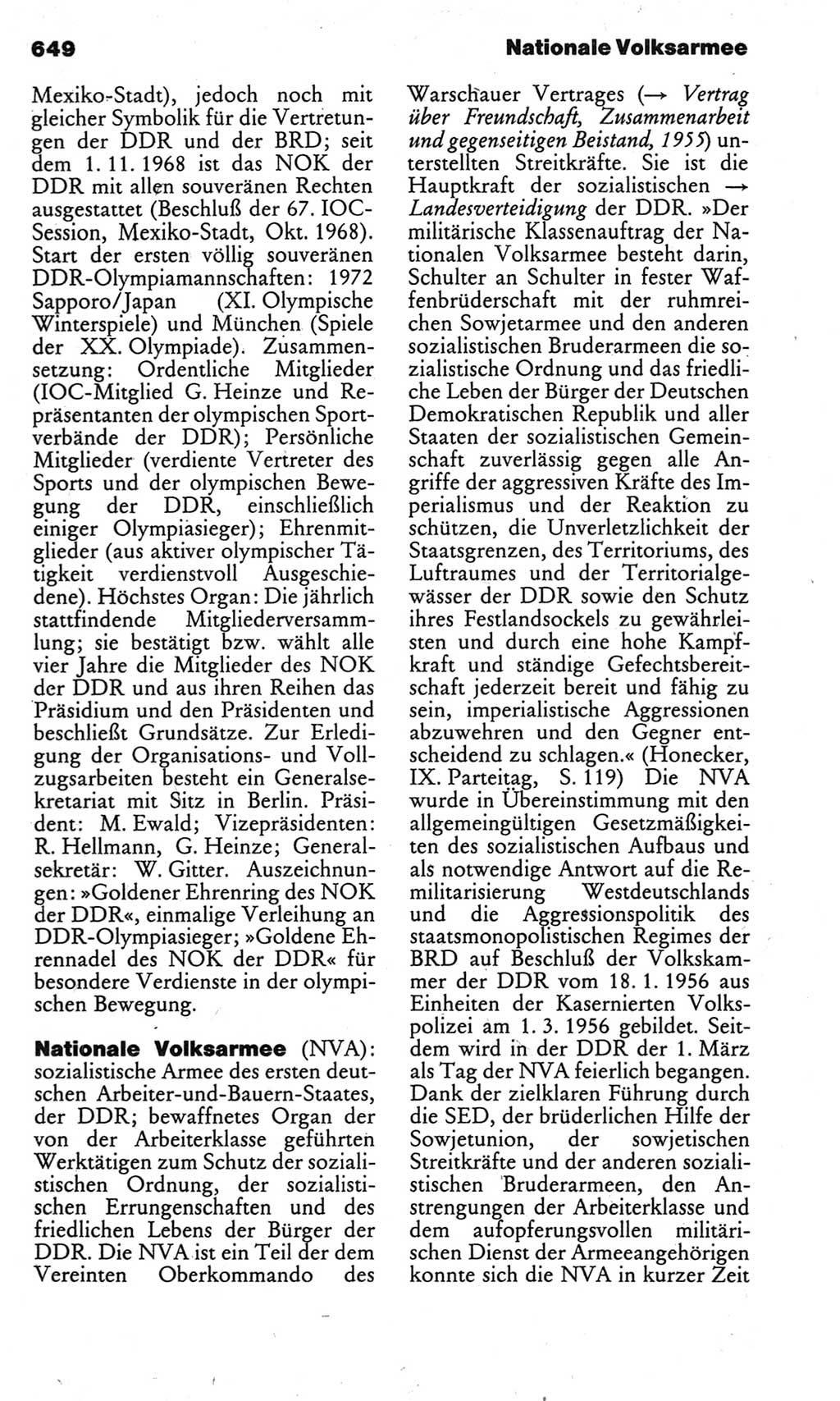 Kleines politisches Wörterbuch [Deutsche Demokratische Republik (DDR)] 1983, Seite 649 (Kl. pol. Wb. DDR 1983, S. 649)