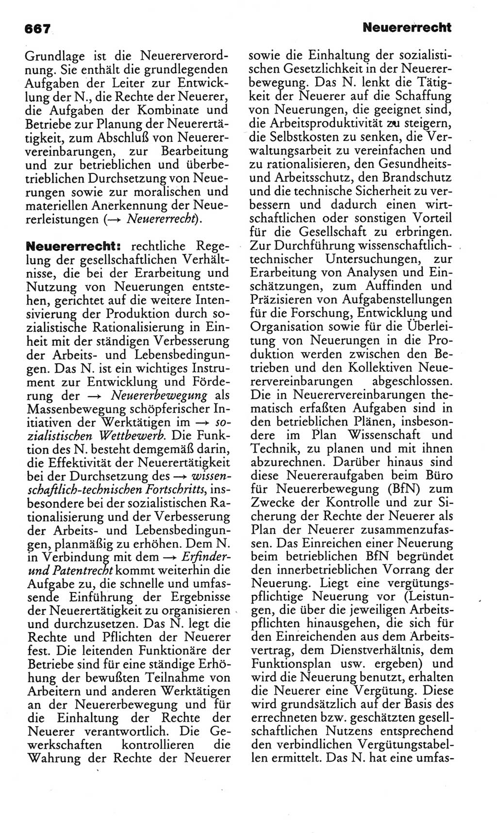 Kleines politisches Wörterbuch [Deutsche Demokratische Republik (DDR)] 1983, Seite 667 (Kl. pol. Wb. DDR 1983, S. 667)