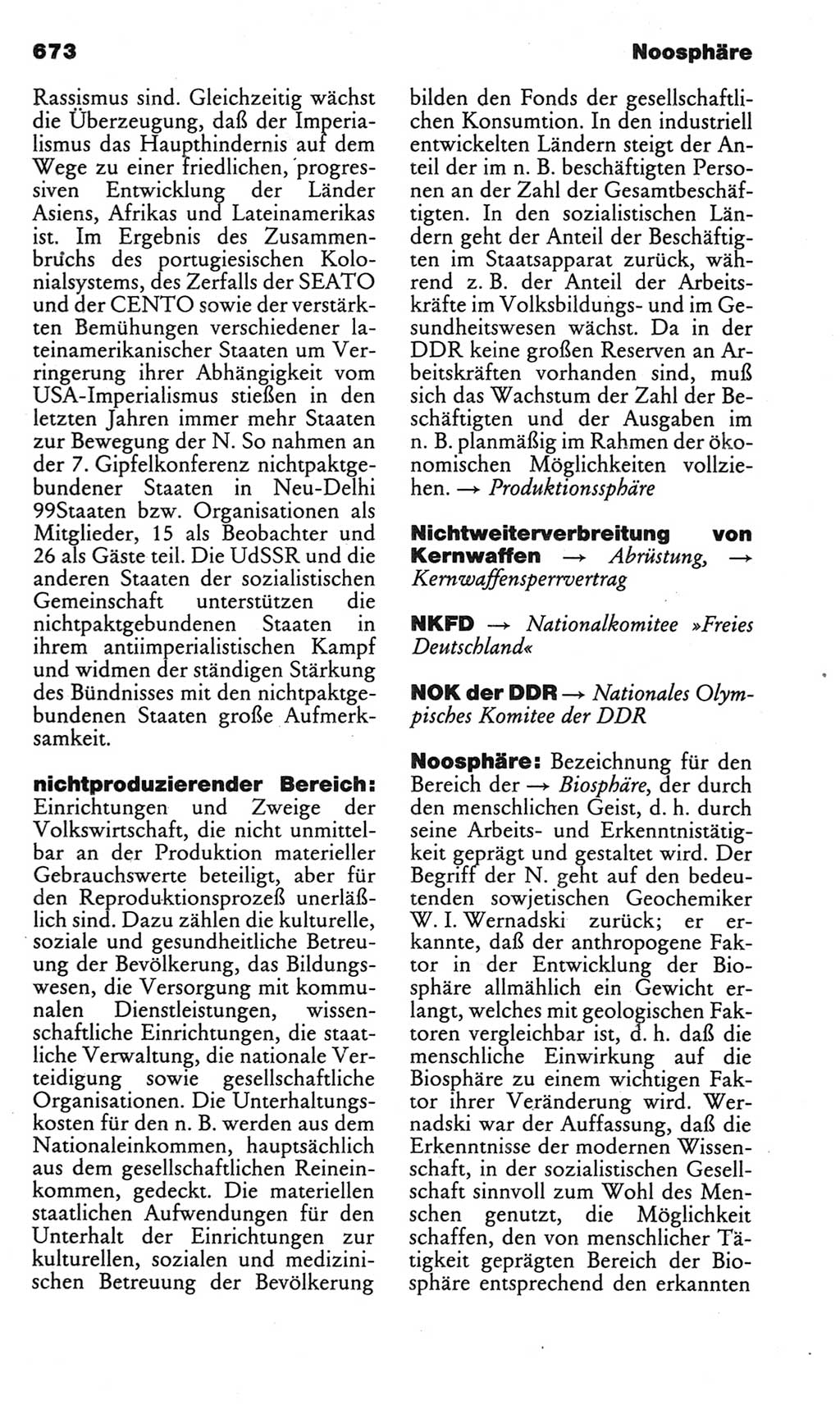 Kleines politisches Wörterbuch [Deutsche Demokratische Republik (DDR)] 1983, Seite 673 (Kl. pol. Wb. DDR 1983, S. 673)