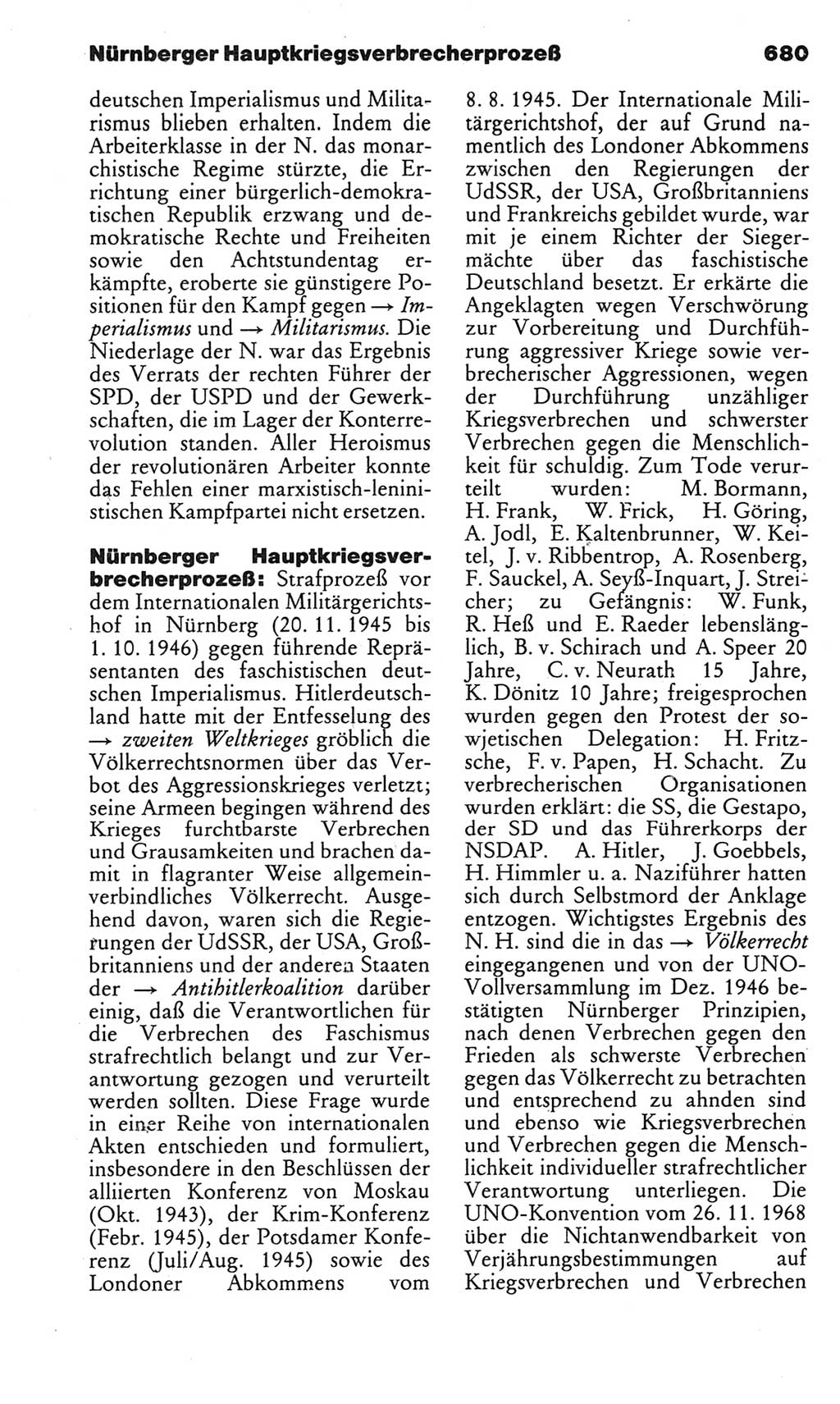 Kleines politisches Wörterbuch [Deutsche Demokratische Republik (DDR)] 1983, Seite 680 (Kl. pol. Wb. DDR 1983, S. 680)
