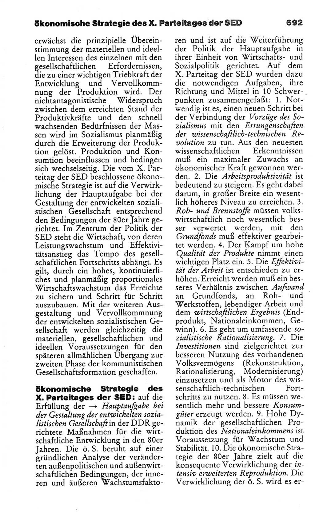Kleines politisches Wörterbuch [Deutsche Demokratische Republik (DDR)] 1983, Seite 692 (Kl. pol. Wb. DDR 1983, S. 692)