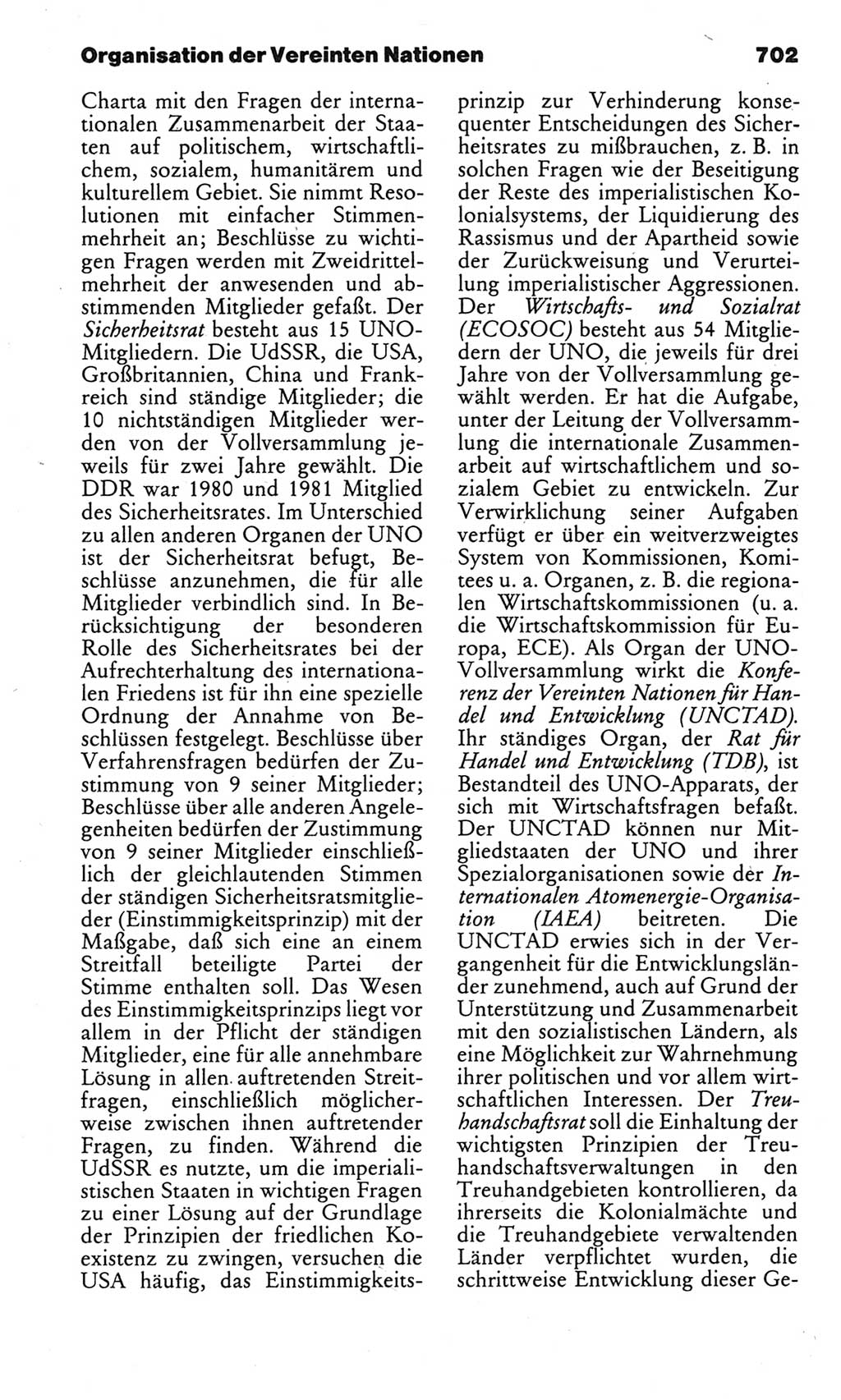 Kleines politisches Wörterbuch [Deutsche Demokratische Republik (DDR)] 1983, Seite 702 (Kl. pol. Wb. DDR 1983, S. 702)