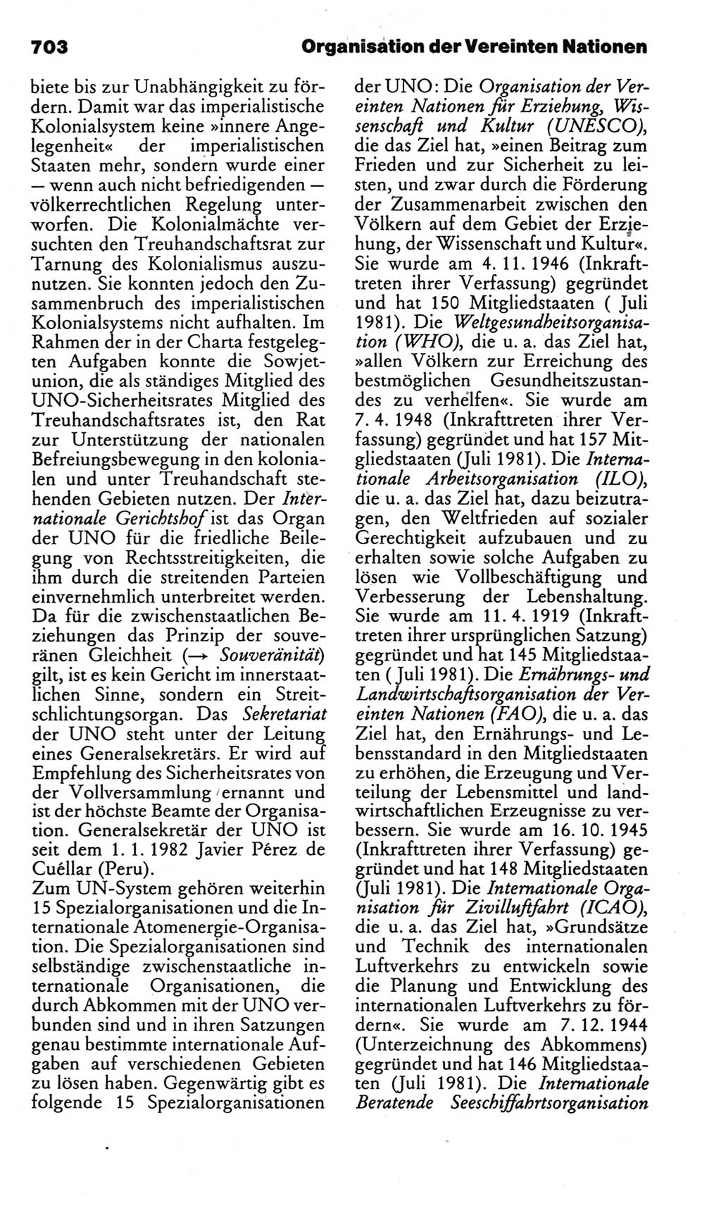 Kleines politisches Wörterbuch [Deutsche Demokratische Republik (DDR)] 1983, Seite 703 (Kl. pol. Wb. DDR 1983, S. 703)