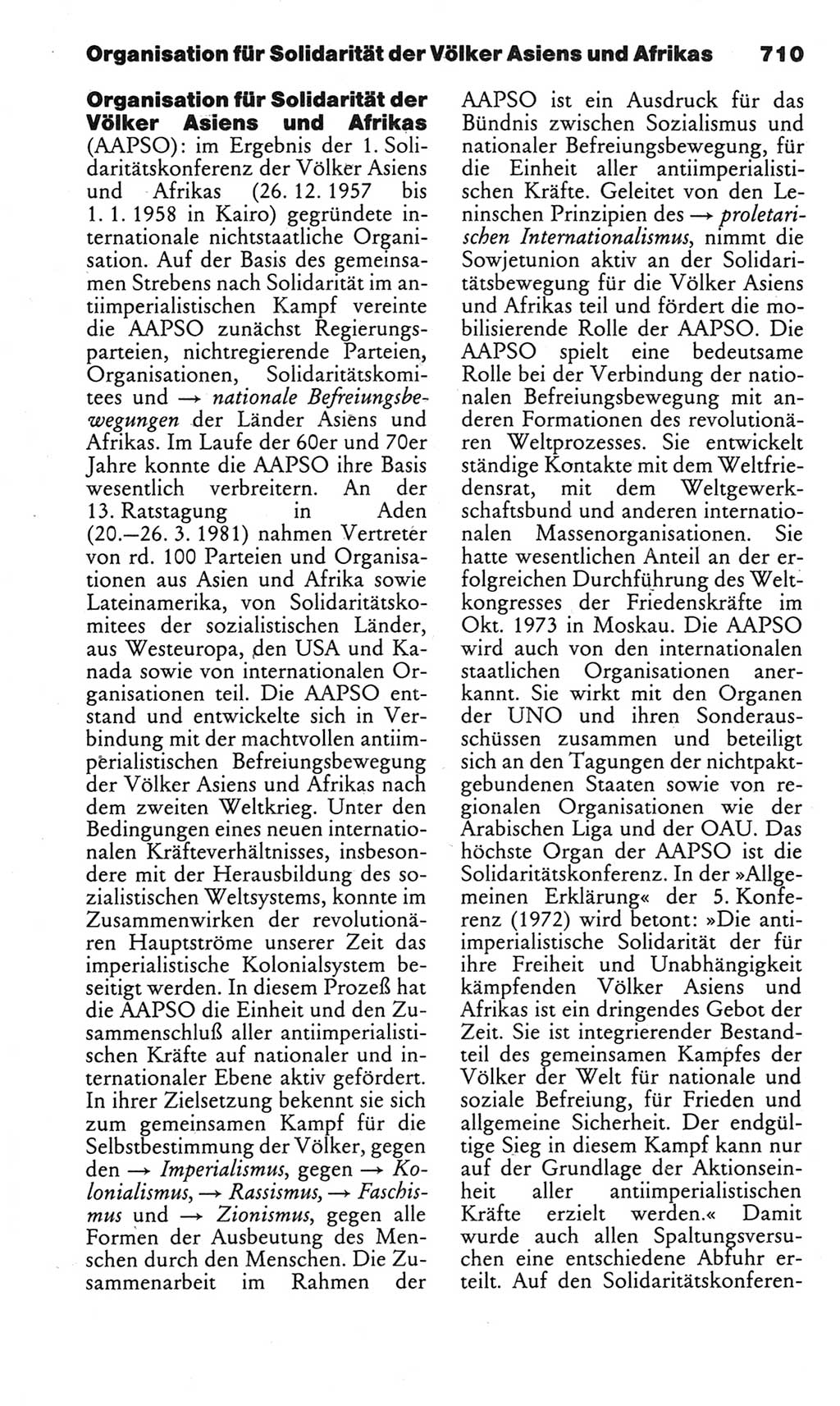Kleines politisches Wörterbuch [Deutsche Demokratische Republik (DDR)] 1983, Seite 710 (Kl. pol. Wb. DDR 1983, S. 710)