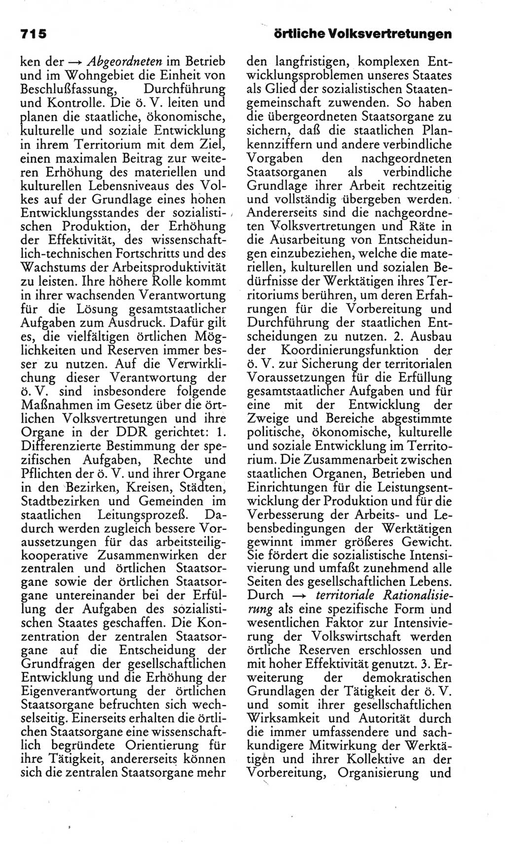 Kleines politisches Wörterbuch [Deutsche Demokratische Republik (DDR)] 1983, Seite 715 (Kl. pol. Wb. DDR 1983, S. 715)
