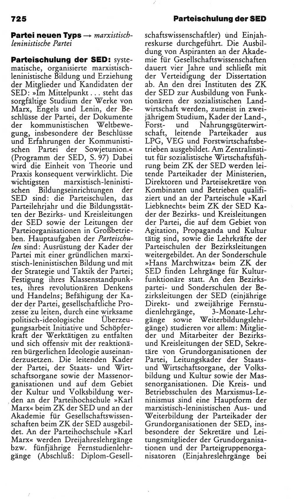 Kleines politisches Wörterbuch [Deutsche Demokratische Republik (DDR)] 1983, Seite 725 (Kl. pol. Wb. DDR 1983, S. 725)