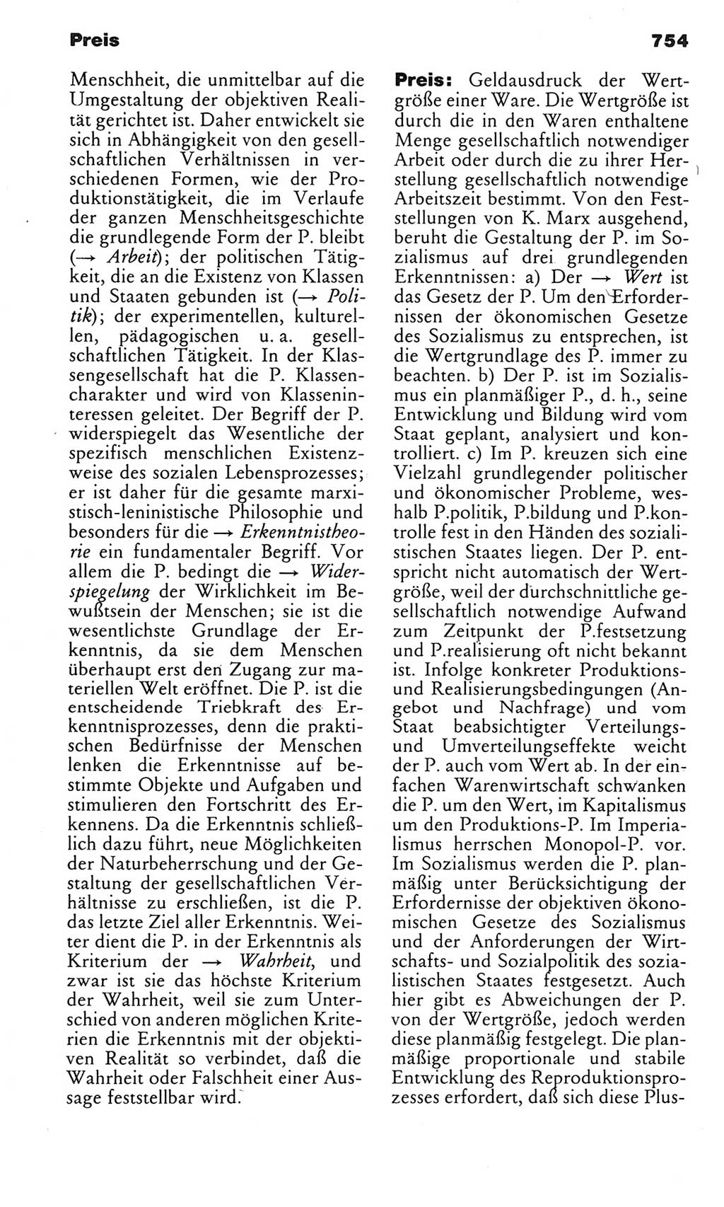 Kleines politisches Wörterbuch [Deutsche Demokratische Republik (DDR)] 1983, Seite 754 (Kl. pol. Wb. DDR 1983, S. 754)