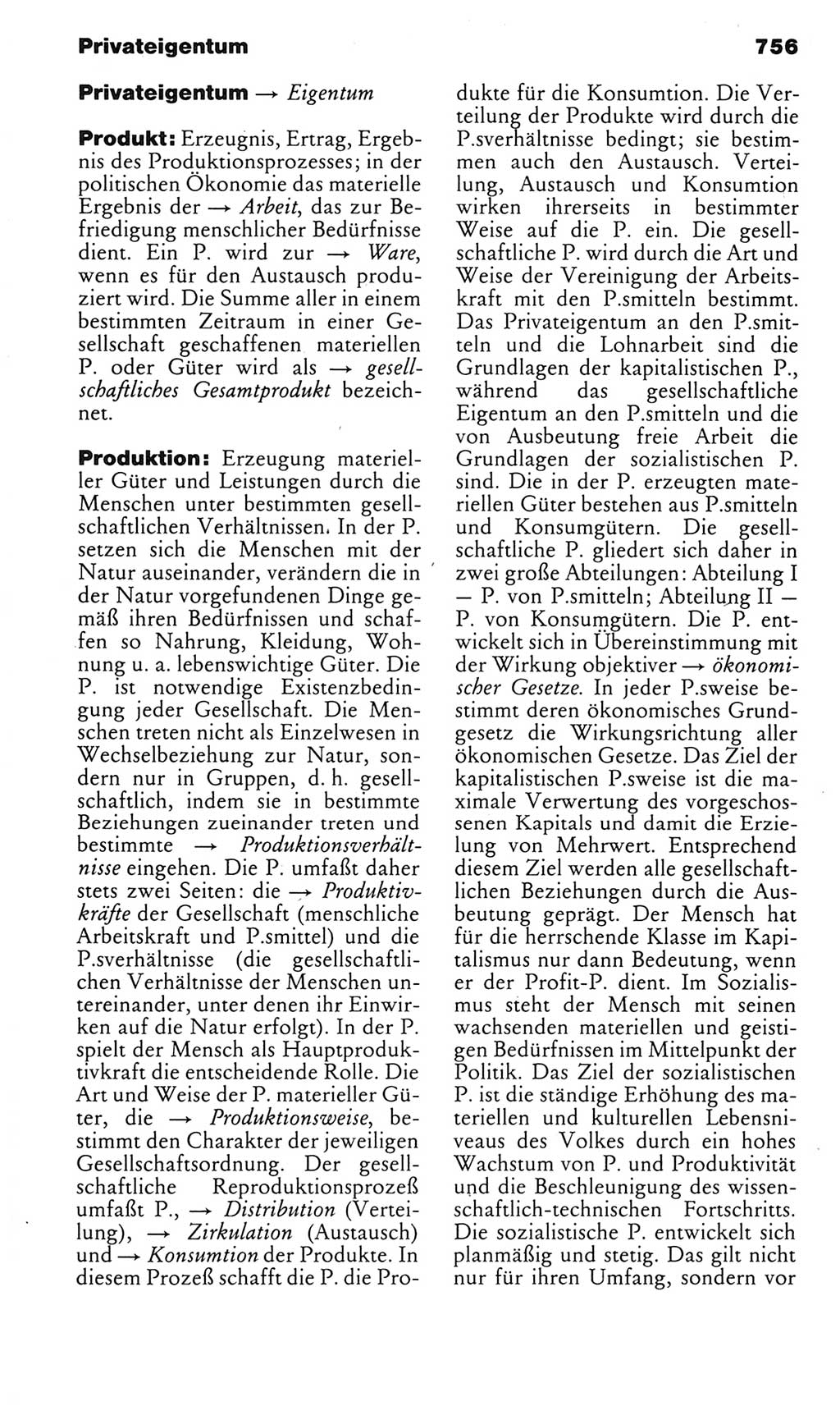 Kleines politisches Wörterbuch [Deutsche Demokratische Republik (DDR)] 1983, Seite 756 (Kl. pol. Wb. DDR 1983, S. 756)
