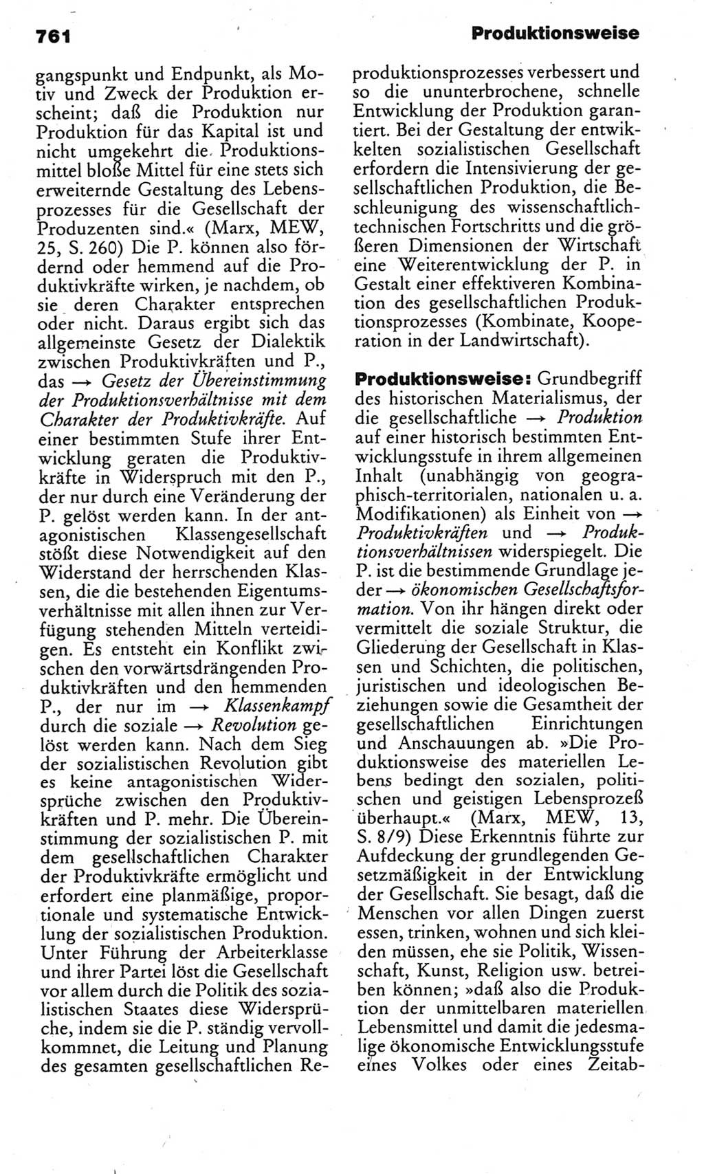 Kleines politisches Wörterbuch [Deutsche Demokratische Republik (DDR)] 1983, Seite 761 (Kl. pol. Wb. DDR 1983, S. 761)