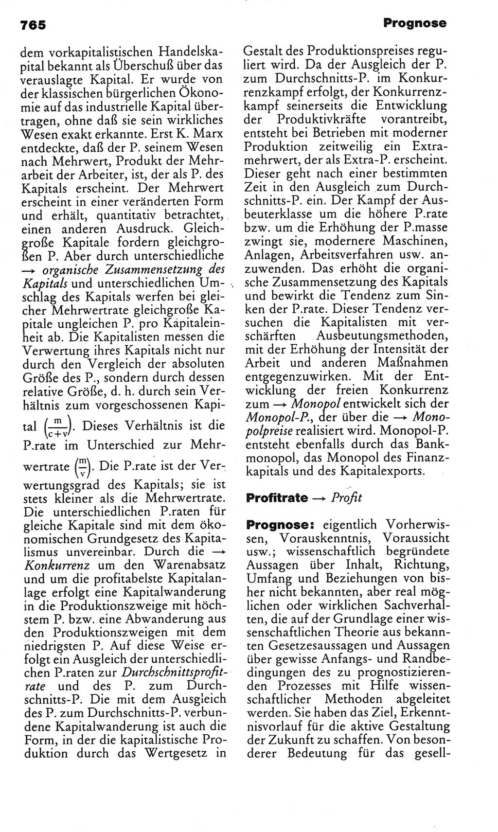 Kleines politisches Wörterbuch [Deutsche Demokratische Republik (DDR)] 1983, Seite 765 (Kl. pol. Wb. DDR 1983, S. 765)