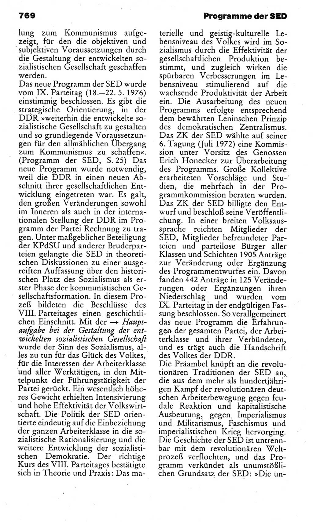 Kleines politisches Wörterbuch [Deutsche Demokratische Republik (DDR)] 1983, Seite 769 (Kl. pol. Wb. DDR 1983, S. 769)