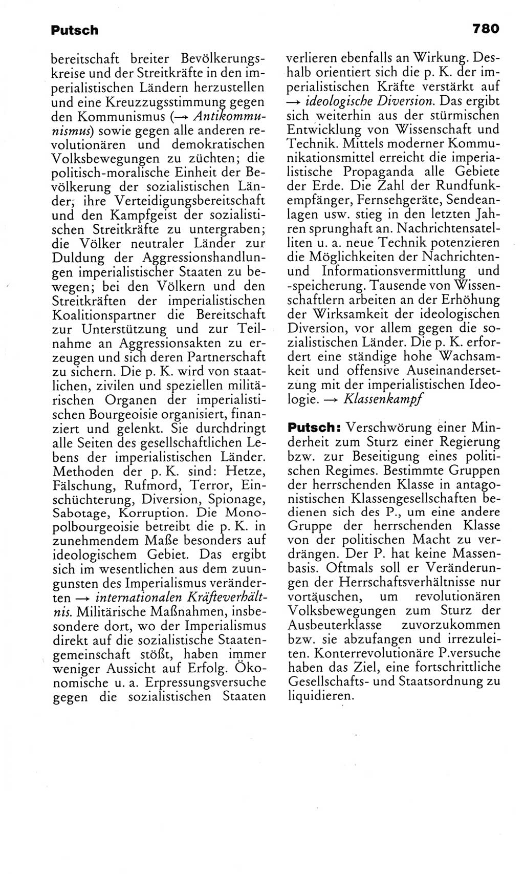 Kleines politisches Wörterbuch [Deutsche Demokratische Republik (DDR)] 1983, Seite 780 (Kl. pol. Wb. DDR 1983, S. 780)