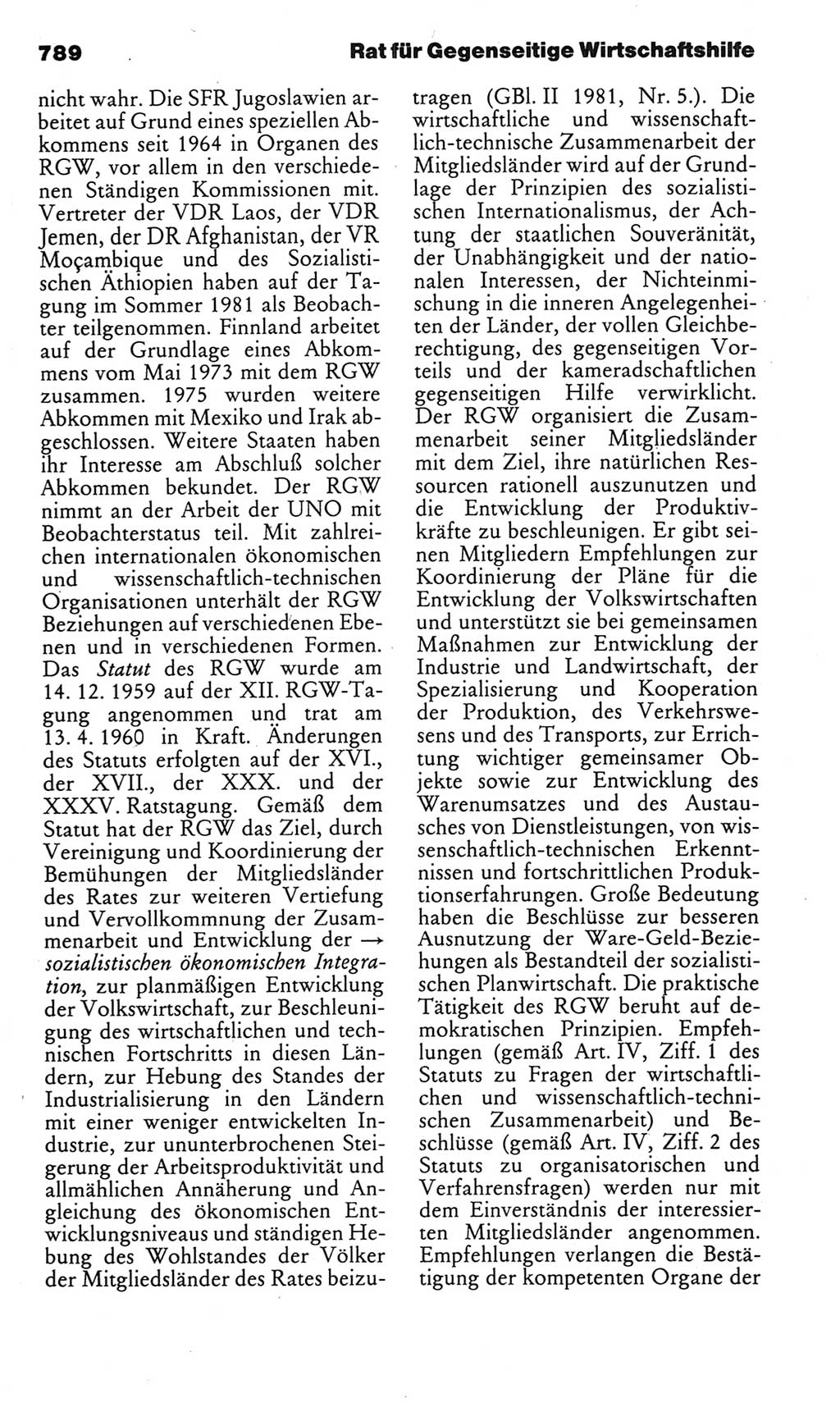 Kleines politisches Wörterbuch [Deutsche Demokratische Republik (DDR)] 1983, Seite 789 (Kl. pol. Wb. DDR 1983, S. 789)