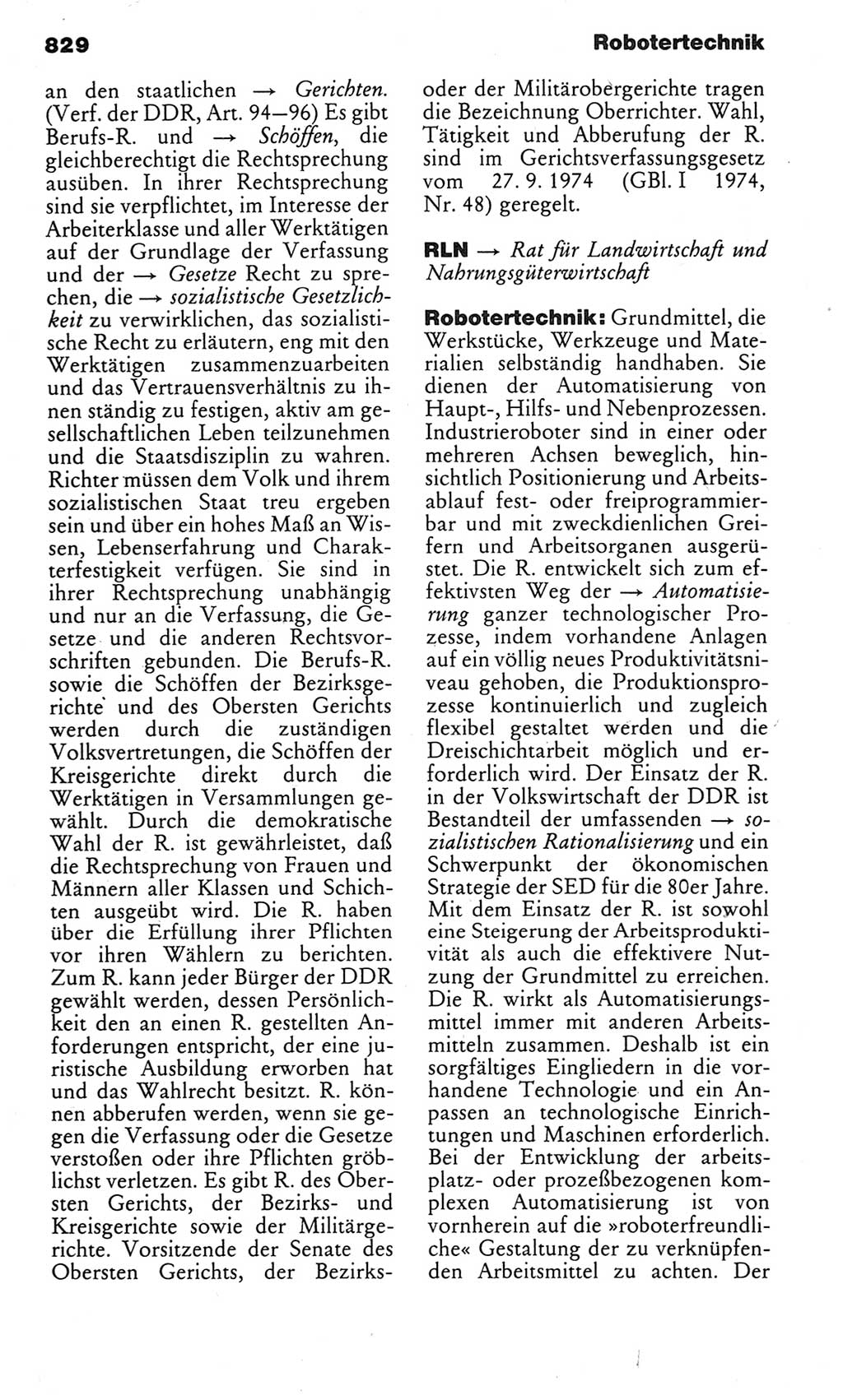 Kleines politisches Wörterbuch [Deutsche Demokratische Republik (DDR)] 1983, Seite 829 (Kl. pol. Wb. DDR 1983, S. 829)